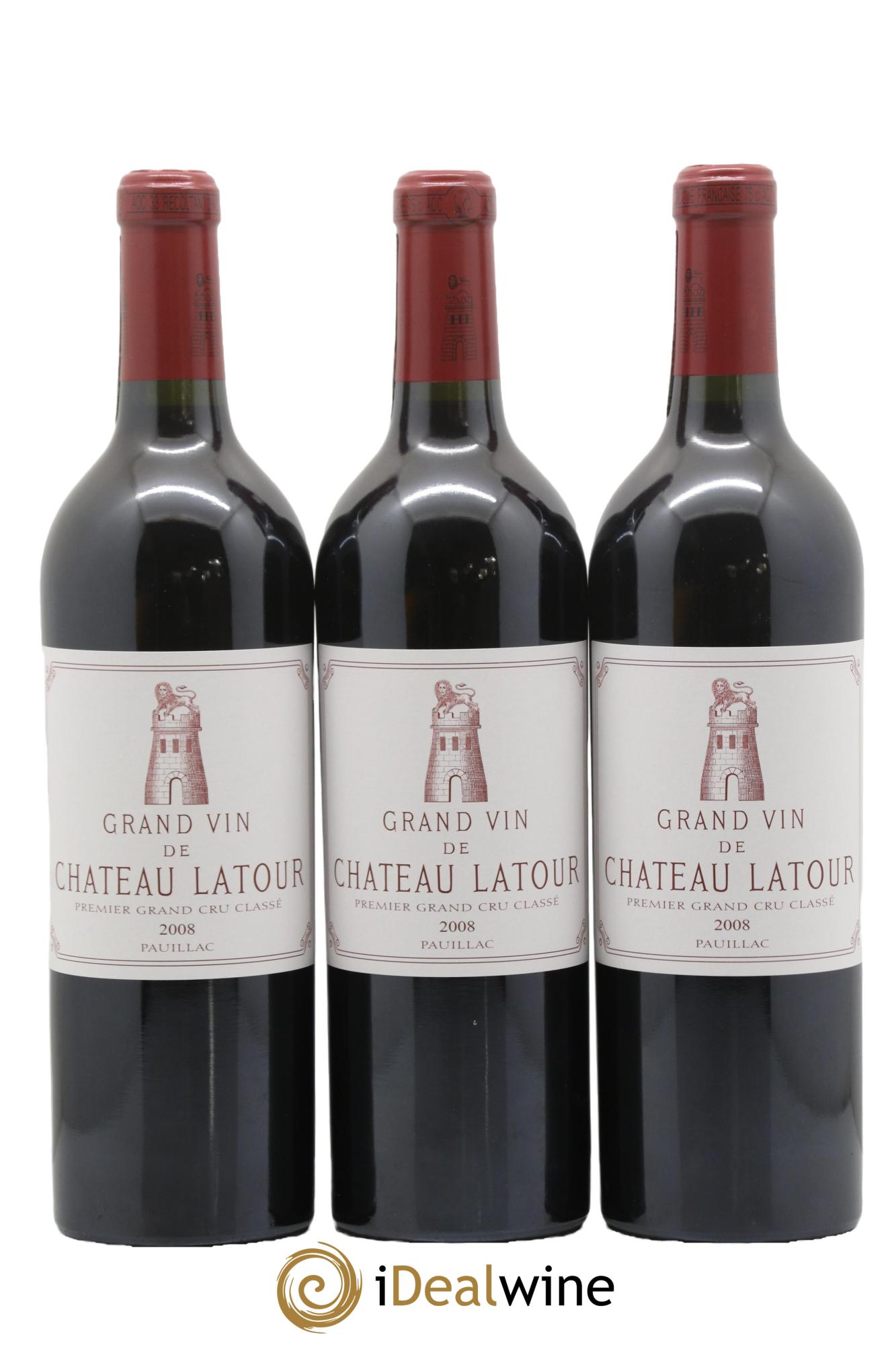 Château Latour 1er Grand Cru Classé 2008 - Lot de 12 bouteilles - 7