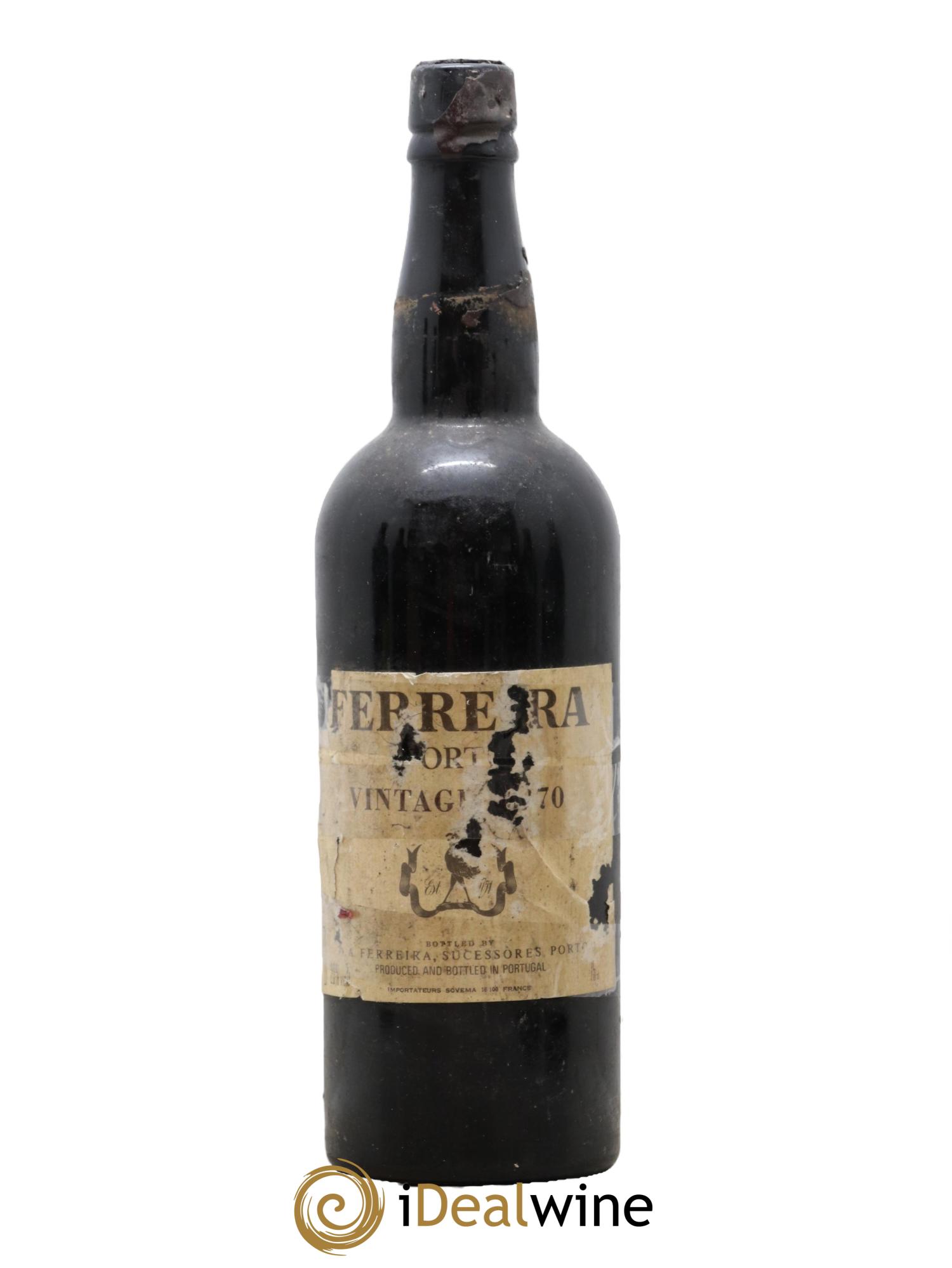 Porto Vintage Ferreira 1970 - Lot de 1 bouteille - 0