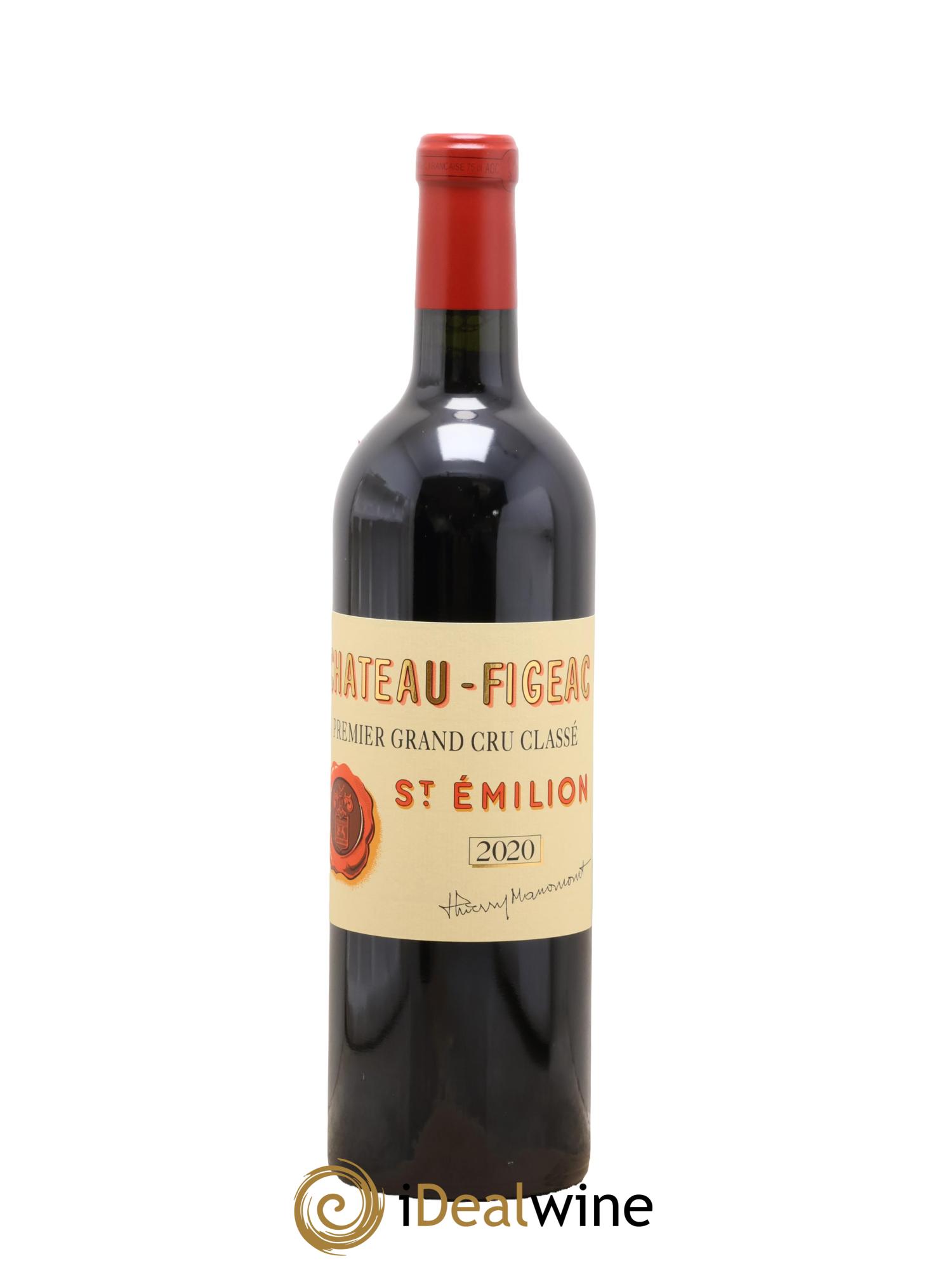 Château Figeac 1er Grand Cru Classé A 2020 - Lotto di 1 bottiglia - 0