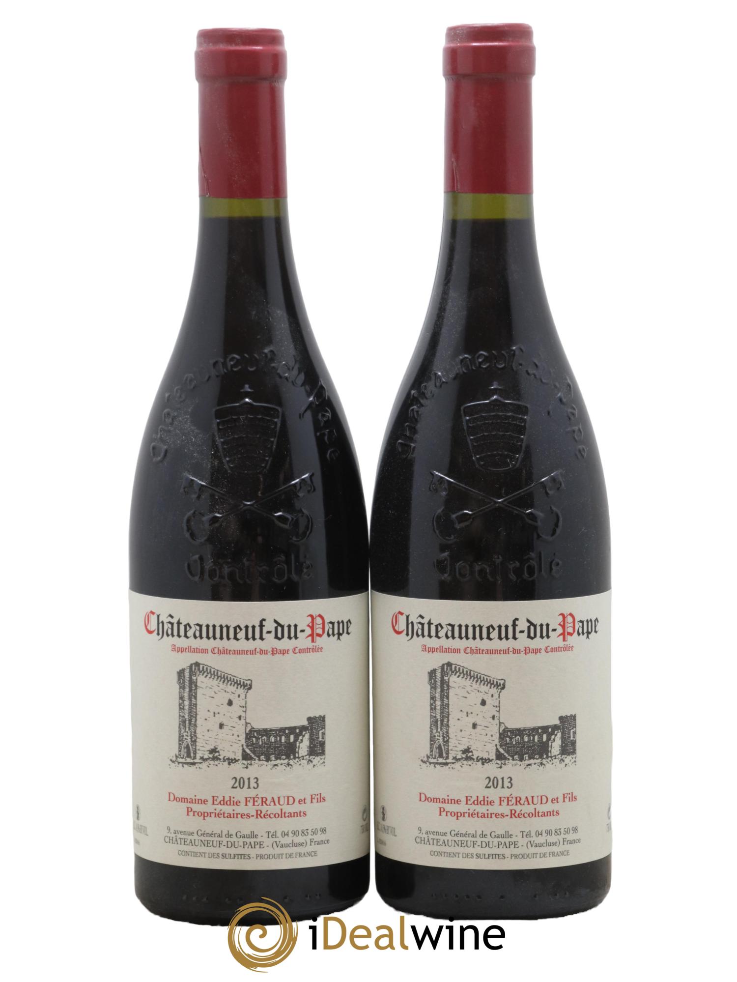 Châteauneuf-du-Pape Eddie Féraud 2013 - Lot de 2 bouteilles - 0