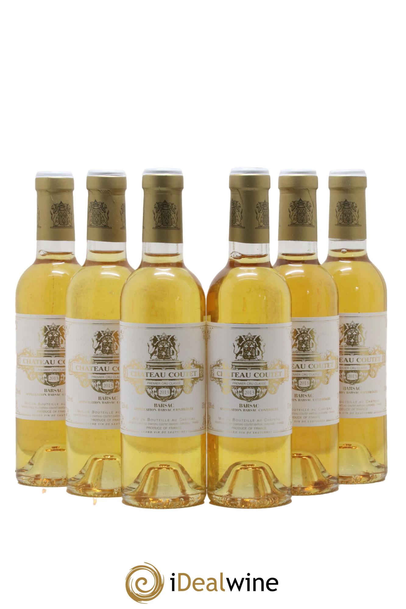 Château Coutet 1er Grand Cru Classé 2013 - Posten von 24 Demi-Flaschen - 1