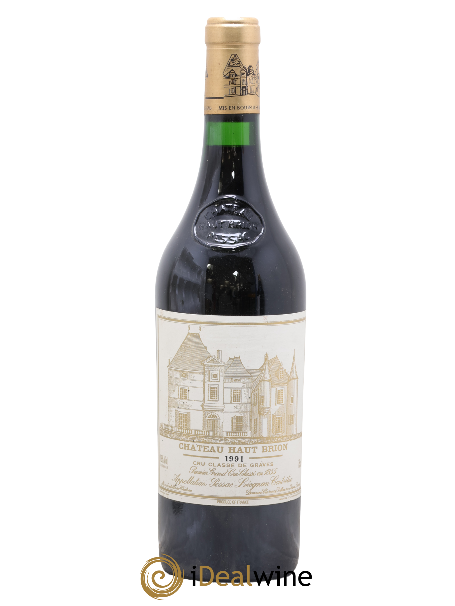 Château Haut Brion 1er Grand Cru Classé 1991 - Lot de 1 bouteille - 0