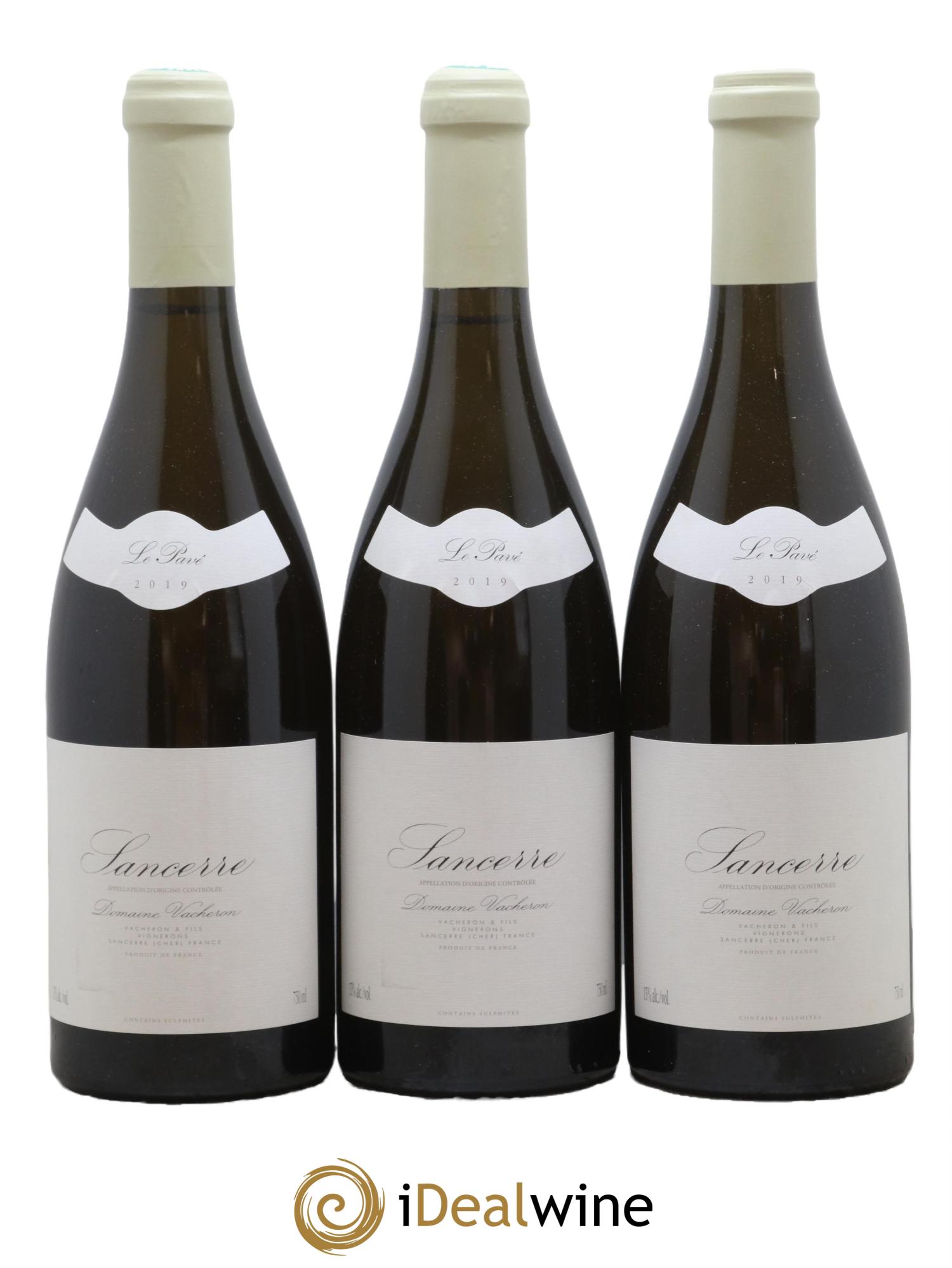 Sancerre Le Pavé Domaine Vacheron et Fils 2019 - Lot de 3 bouteilles - 0