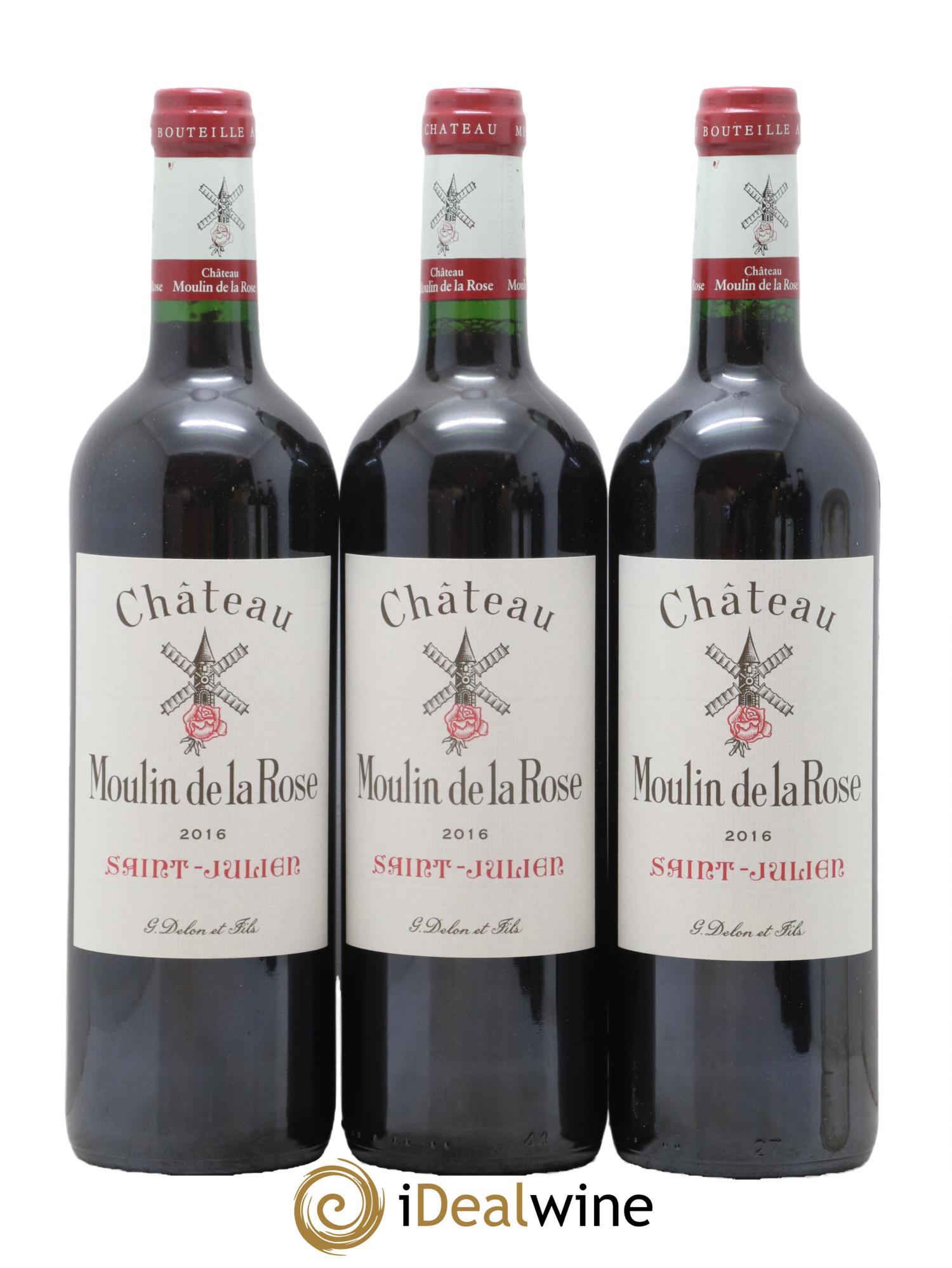 Château Moulin de la Rose Cru Bourgeois 2016 - Lot de 12 bouteilles - 2