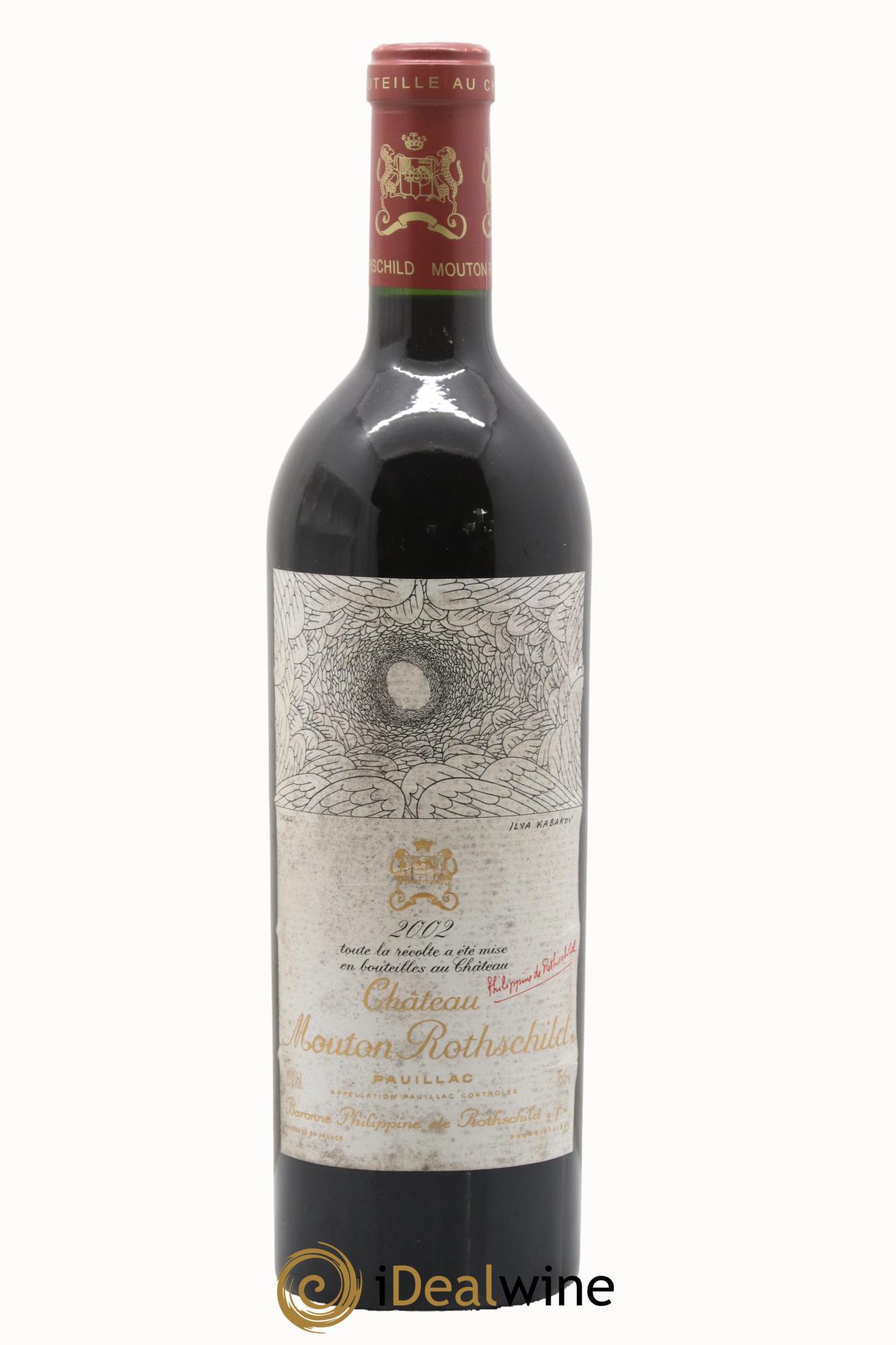 Château Mouton Rothschild 1er Grand Cru Classé 2002 - Lot of 1 bottle - 0