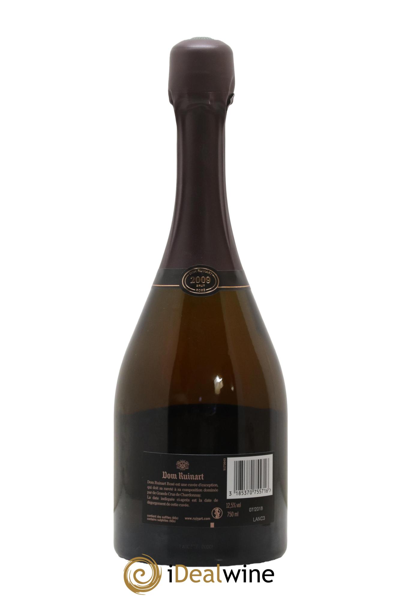 Dom Ruinart Brut Ruinart 2009 - Lot de 1 bouteille - 2