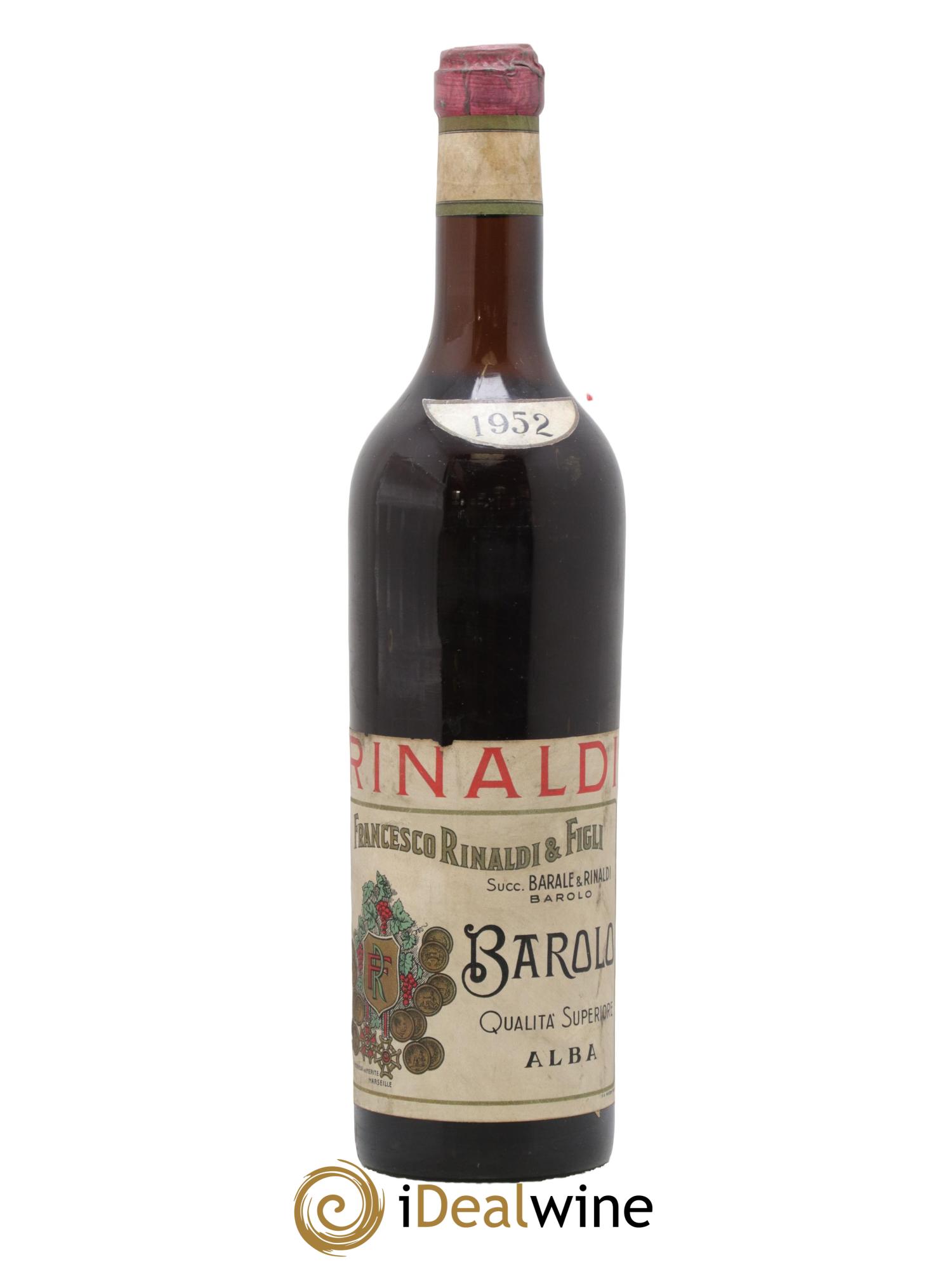 Barolo DOCG Francesco Rinaldi 1952 - Posten von 1 Flasche - 0