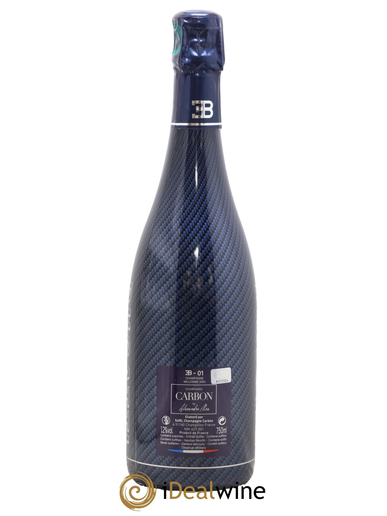 Champagne Carbon For Bugatti 2002 - Lot de 1 bouteille - 1