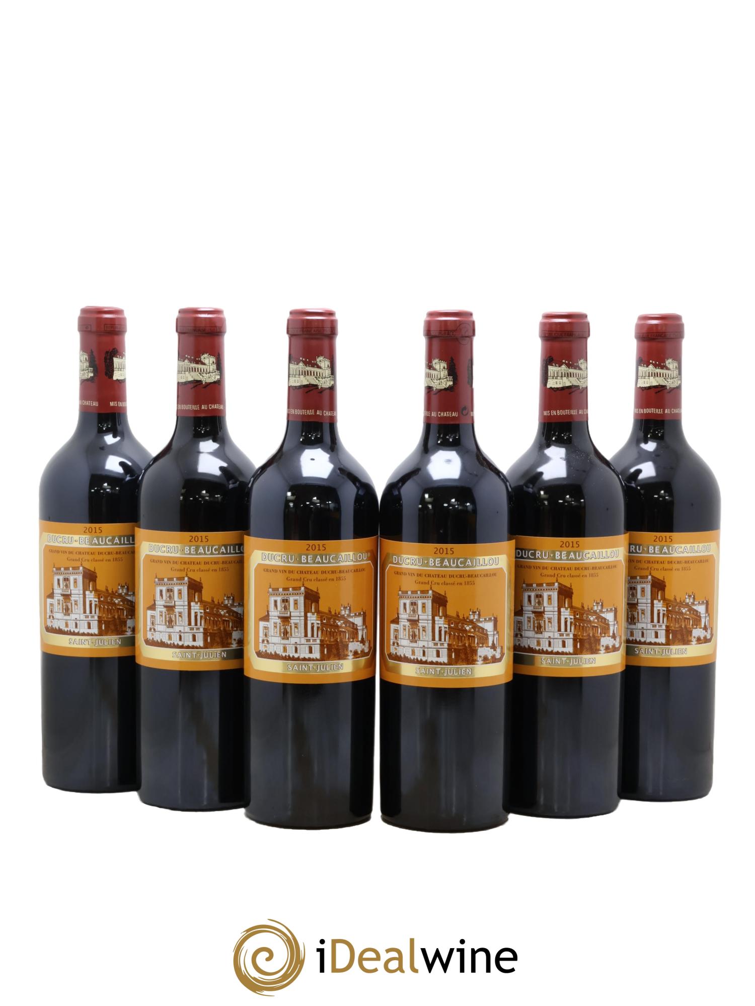 Château Ducru Beaucaillou 2ème Grand Cru Classé 2015 - Posten von 6 Flaschen - 0