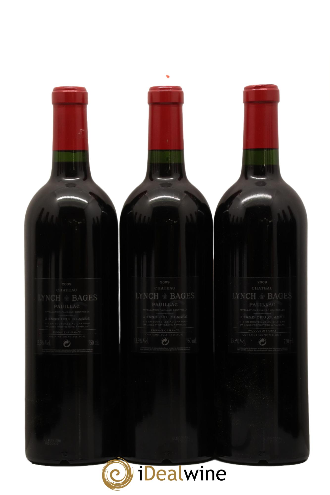 Château Lynch Bages 5ème Grand Cru Classé 2009 - Lot de 12 bouteilles - 2