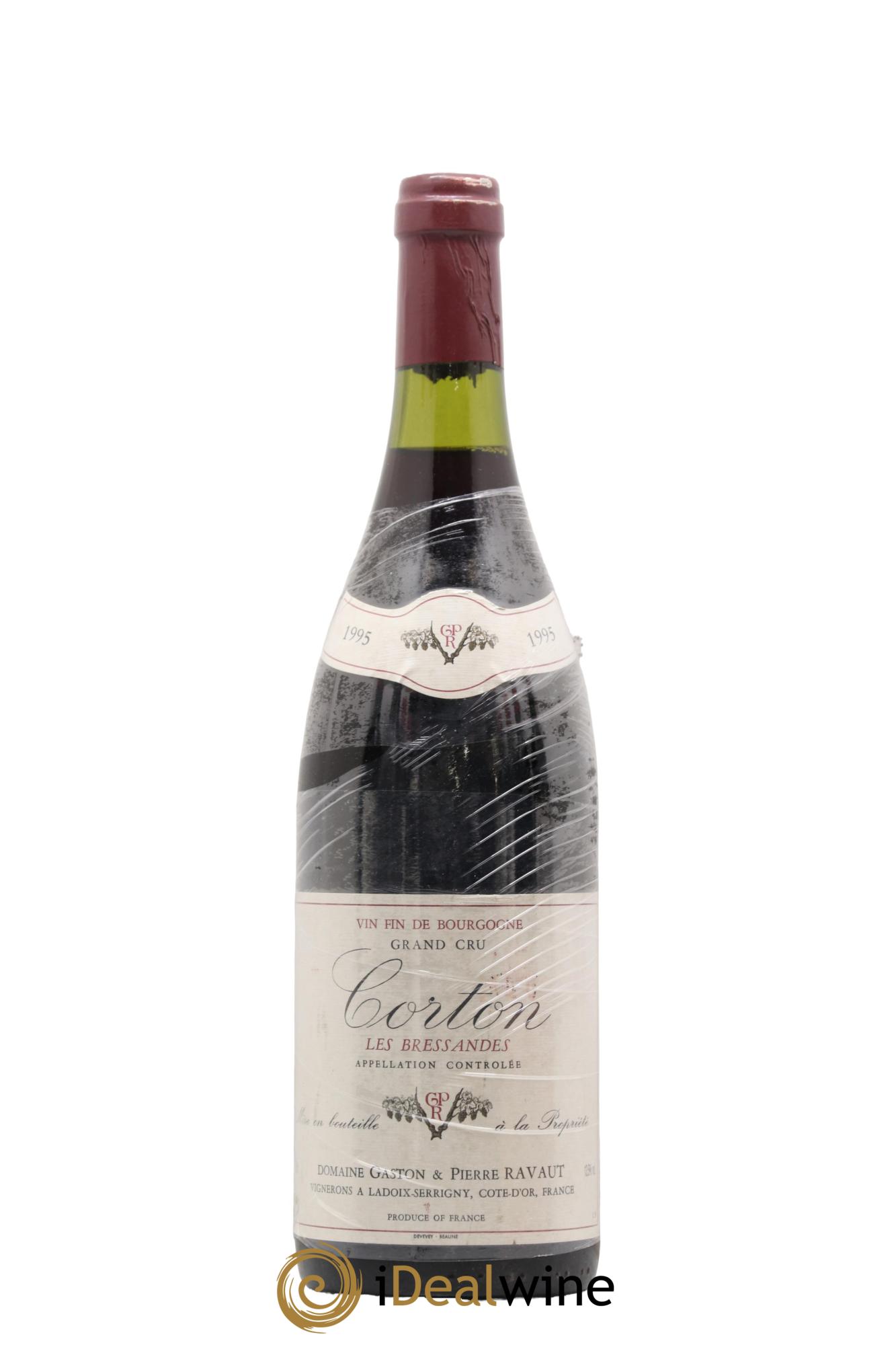 Corton Grand Cru Les Bressandes Gaston et Pierre Ravaut 1995 - Lot de 1 bouteille - 0