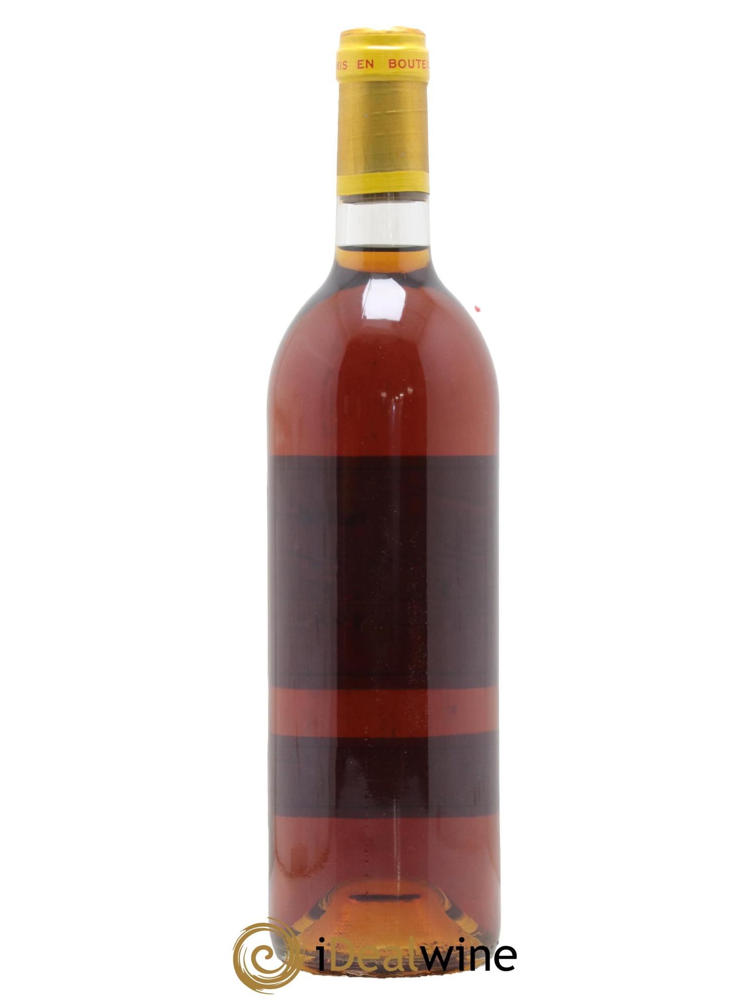 Château d' Yquem 1er Cru Classé Supérieur 1989 - Lot de 1 bouteille - 1
