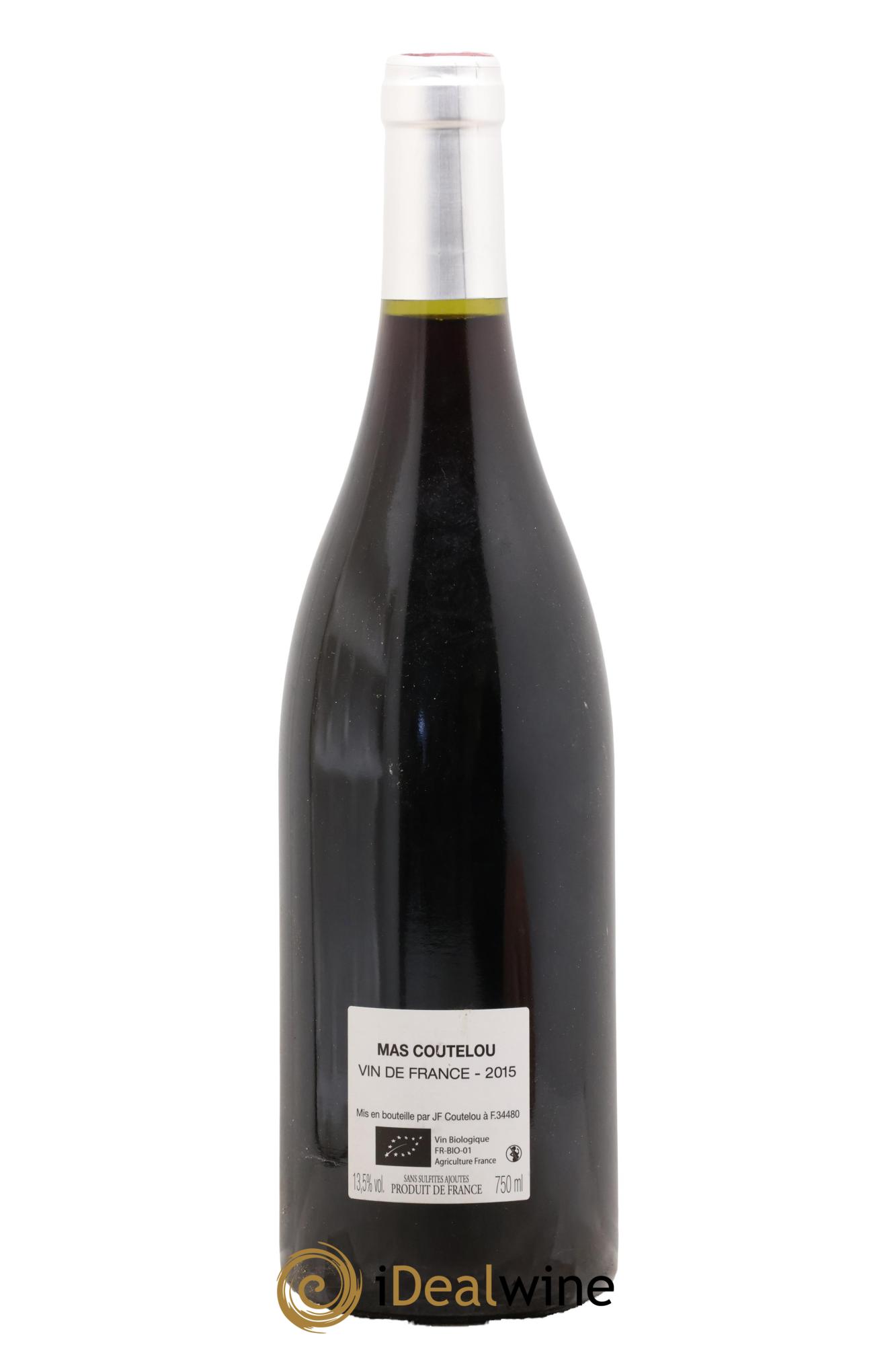 Vin de France Flower Power Mas Coutelou 2015 - Lot de 1 bouteille - 1