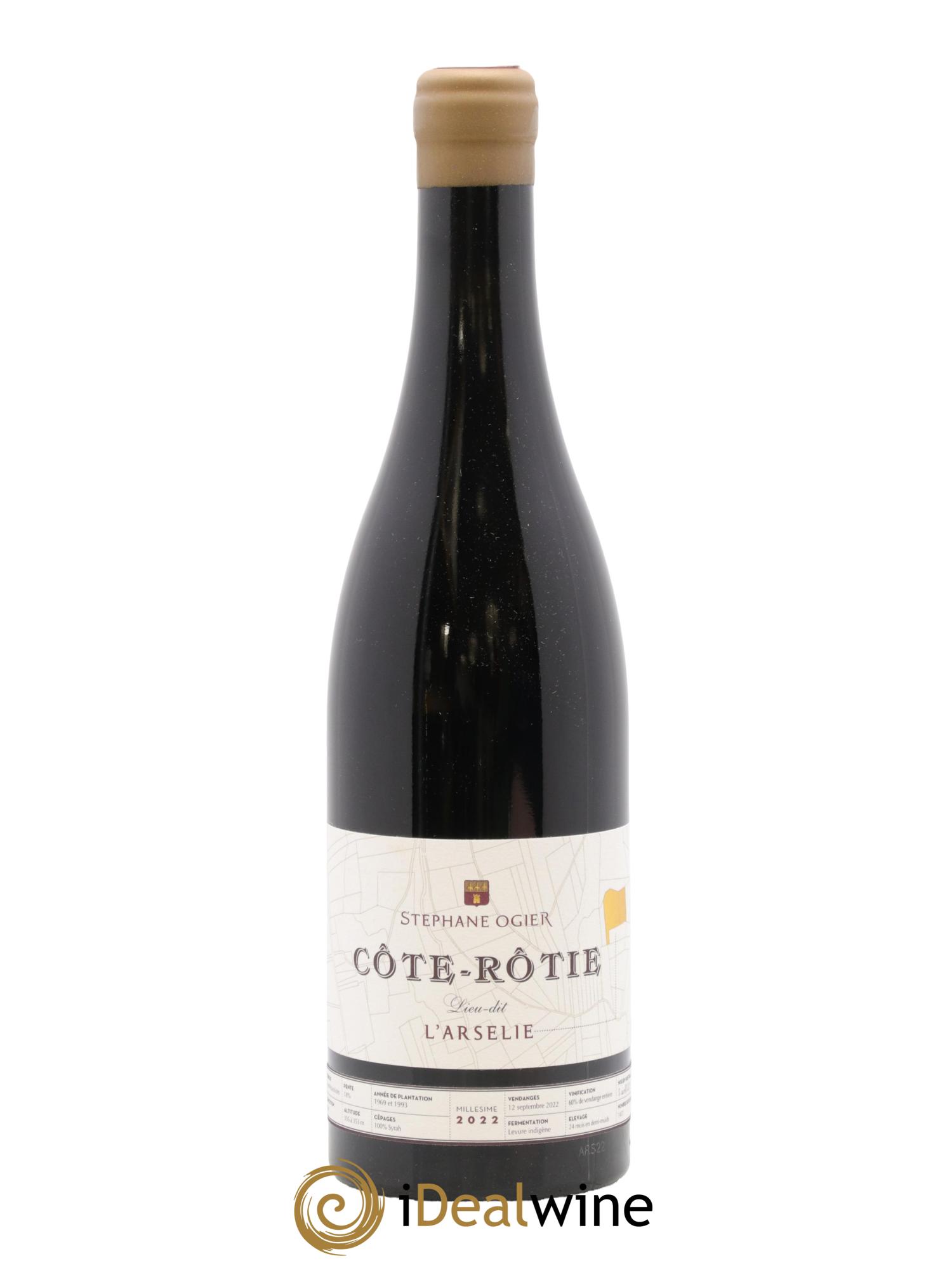Côte-Rôtie Lieu Dit L'Arselie Domaine Stéphane Ogier 2022 - Lotto di 1 bottiglia - 0