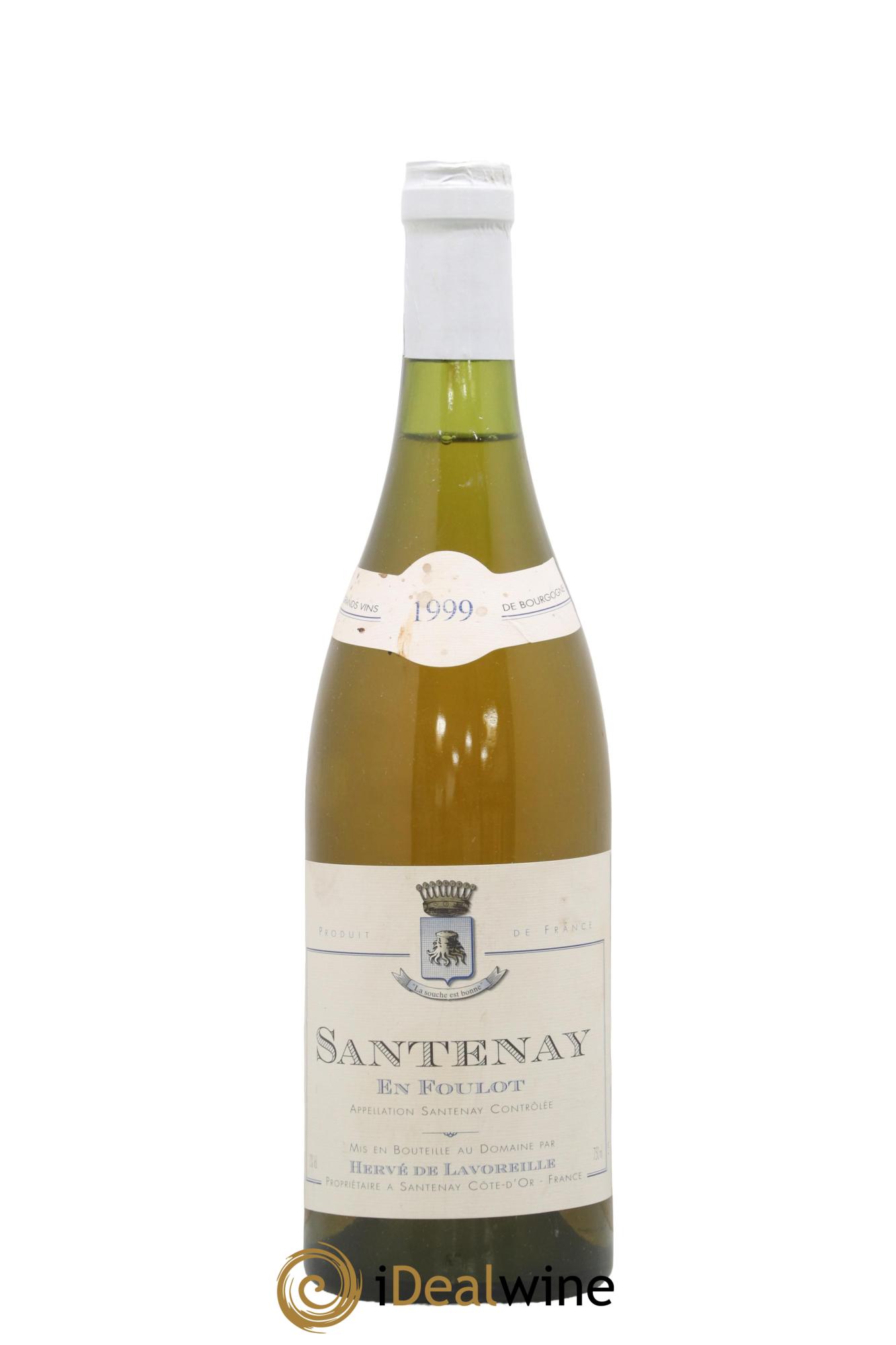 Santenay En Foulot Hervé de Lavoreille 1999 - Lot de 1 bouteille - 0