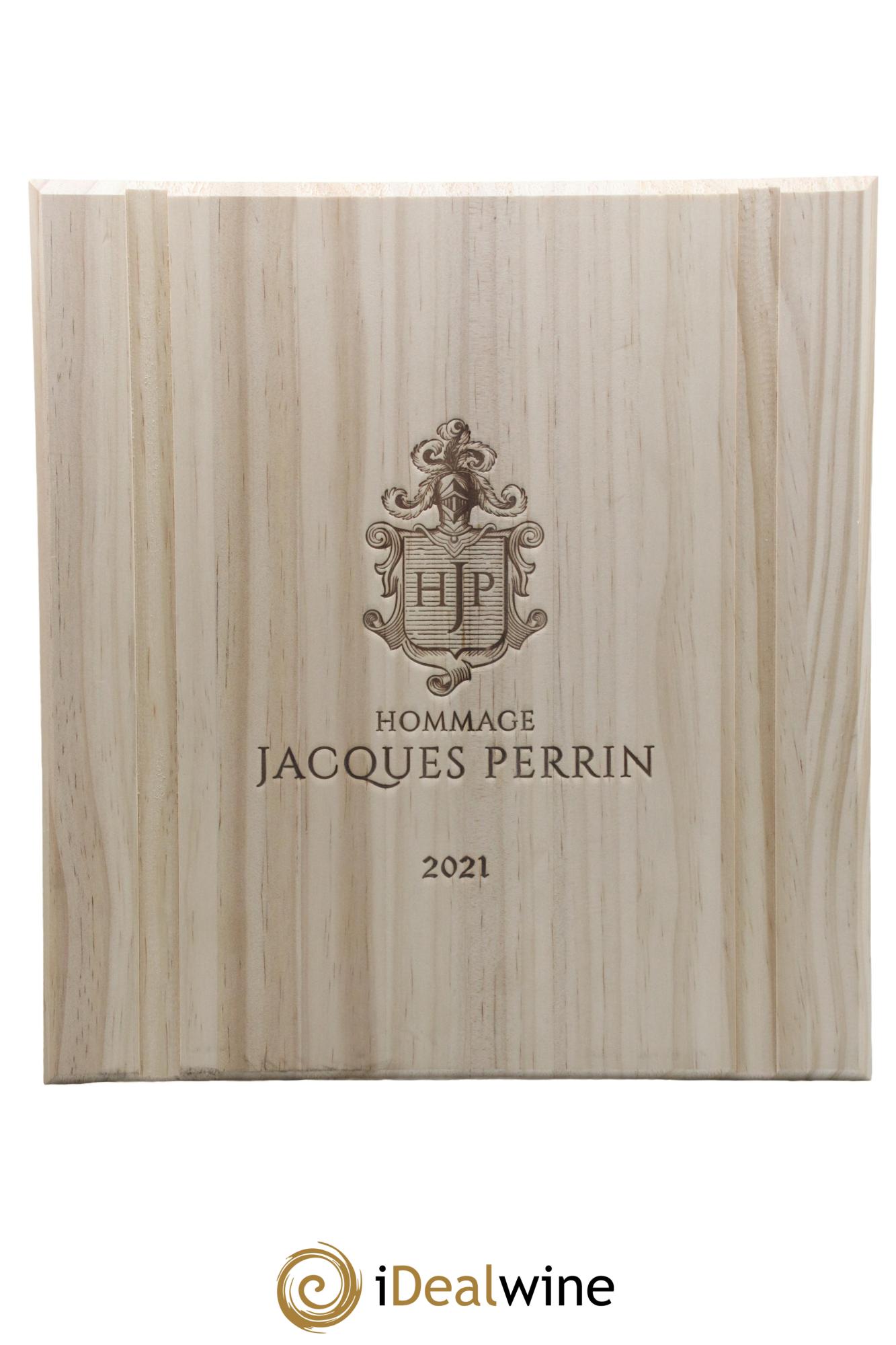 Châteauneuf-du-Pape Château de Beaucastel Hommage à Jacques Perrin Famille Perrin 2021 - Lot de 3 bouteilles - 2