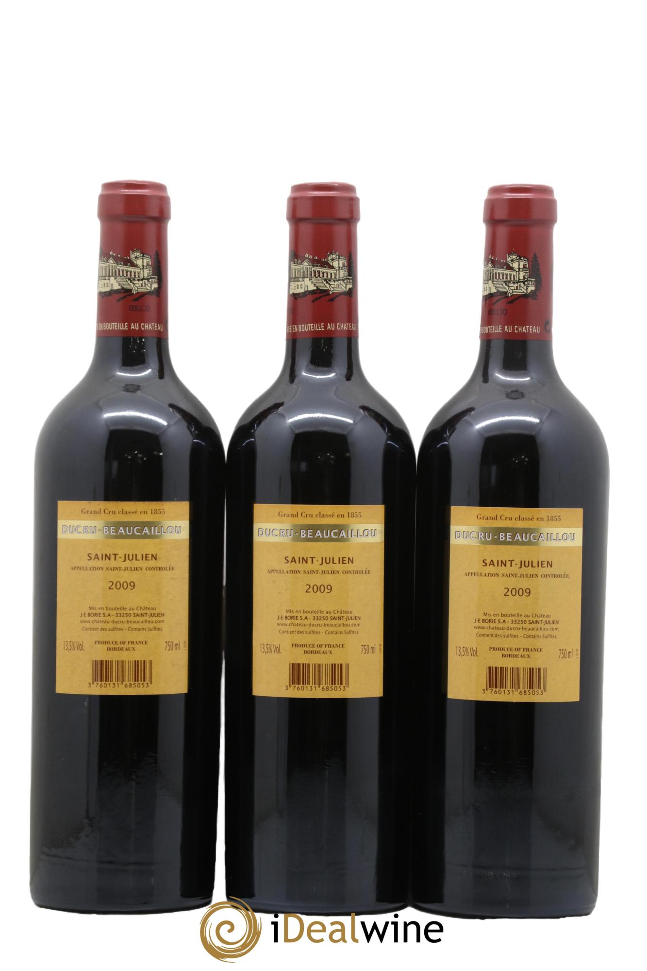 Château Ducru Beaucaillou 2ème Grand Cru Classé 2009 - Lot de 12 bouteilles - 7