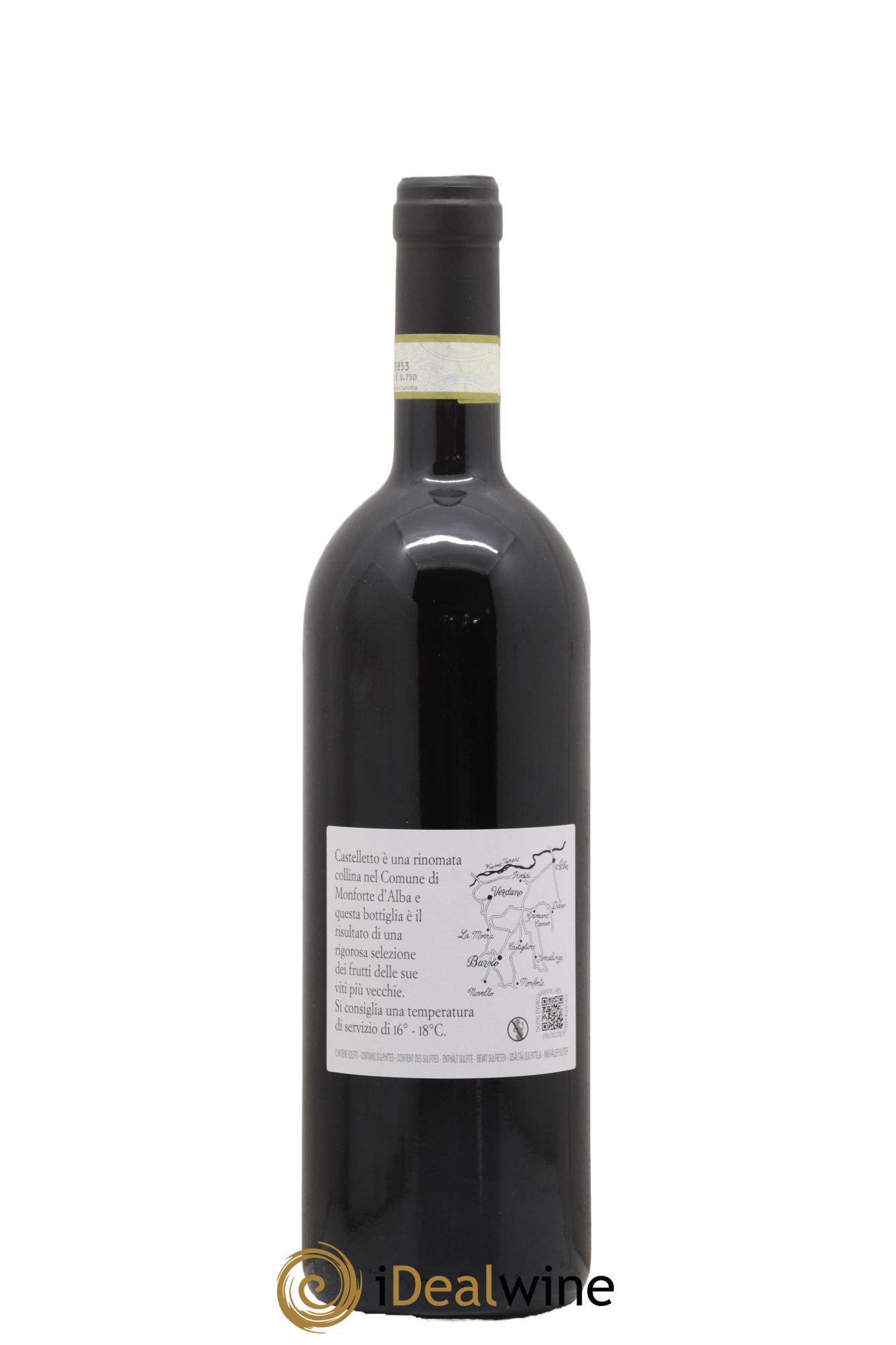 Barolo DOCG Castelletto Comm. Giovan Battista Burlotto 2021 - Lot de 1 bouteille - 1