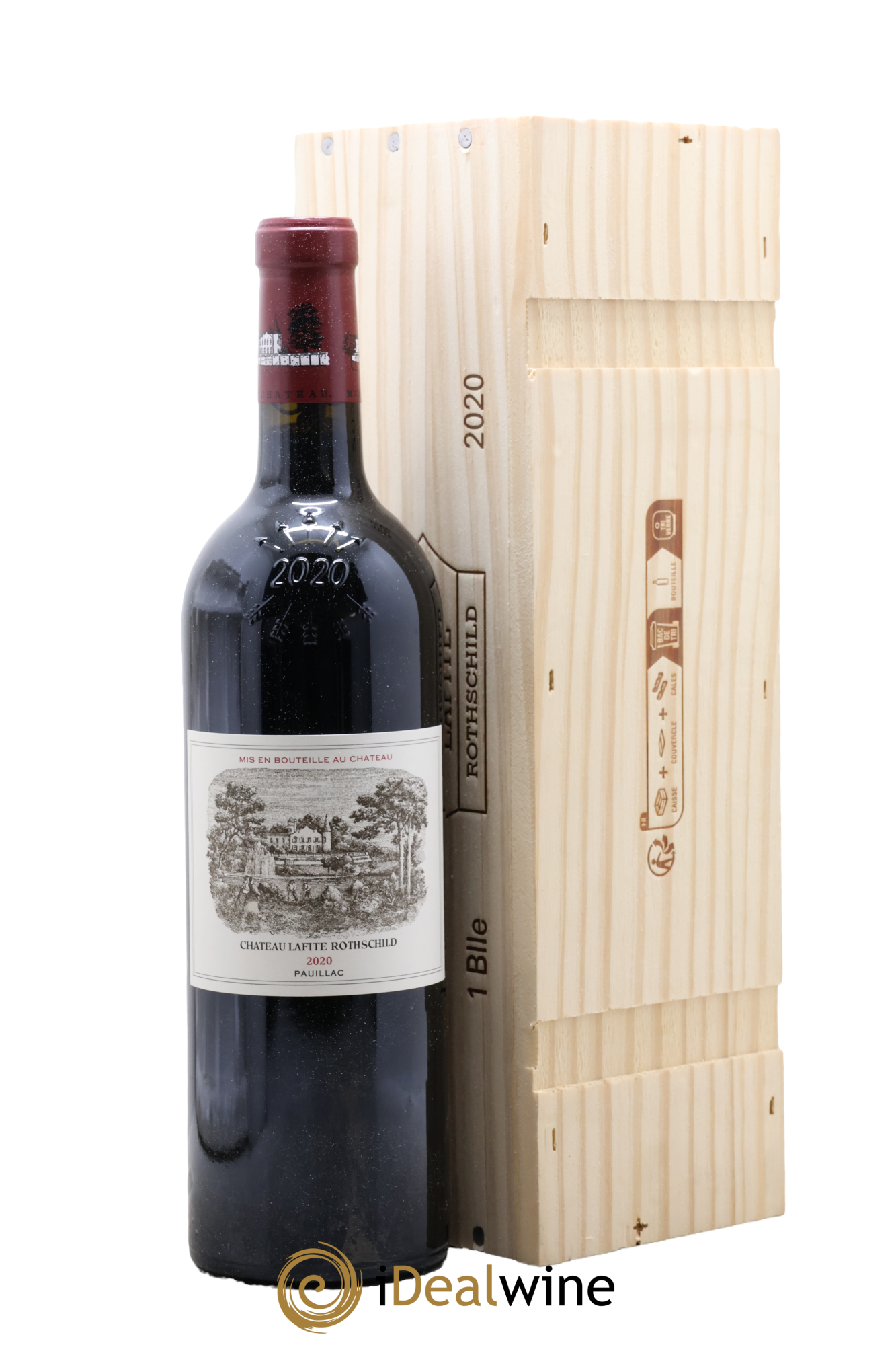 Château Lafite Rothschild 1er Grand Cru Classé 2020 - Lot of 1 bottle - 0