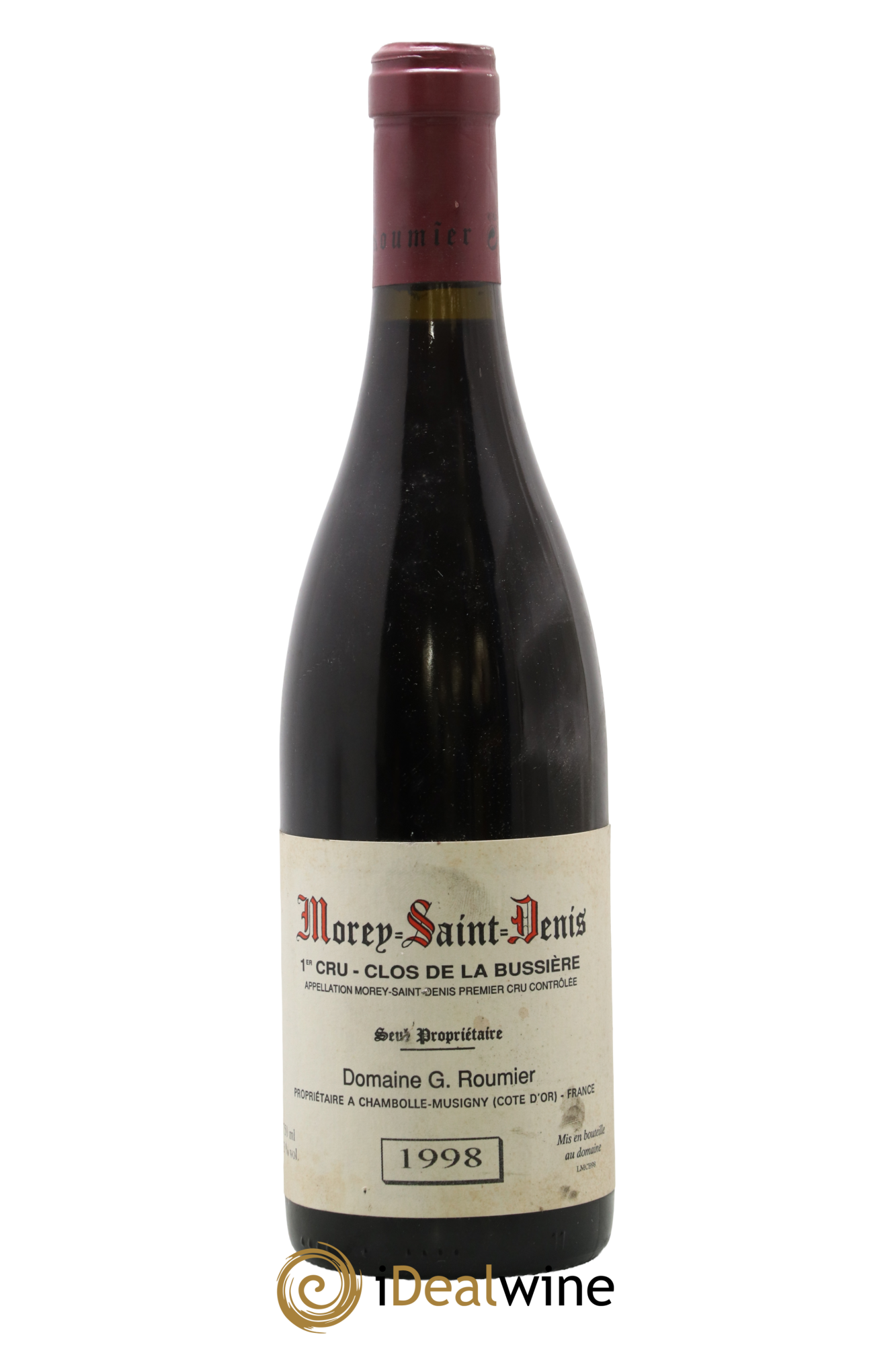 Morey-Saint-Denis 1er Cru Clos de la Bussière Georges Roumier (Domaine) 1998 - Lot de 1 bouteille - 0
