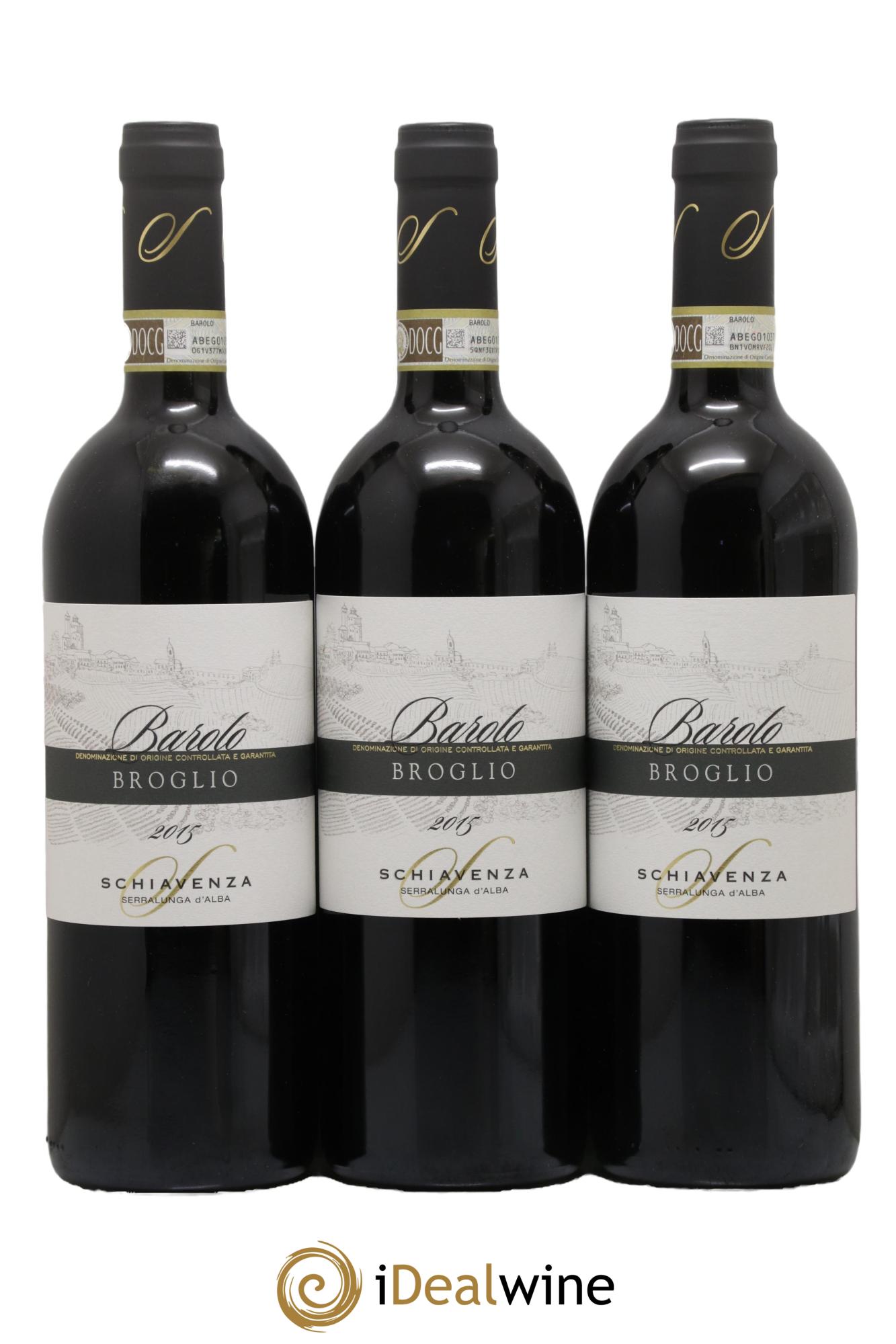 Barolo DOCG Broglio Schiavenza 2015 - Lotto di 3 bottiglie - 0