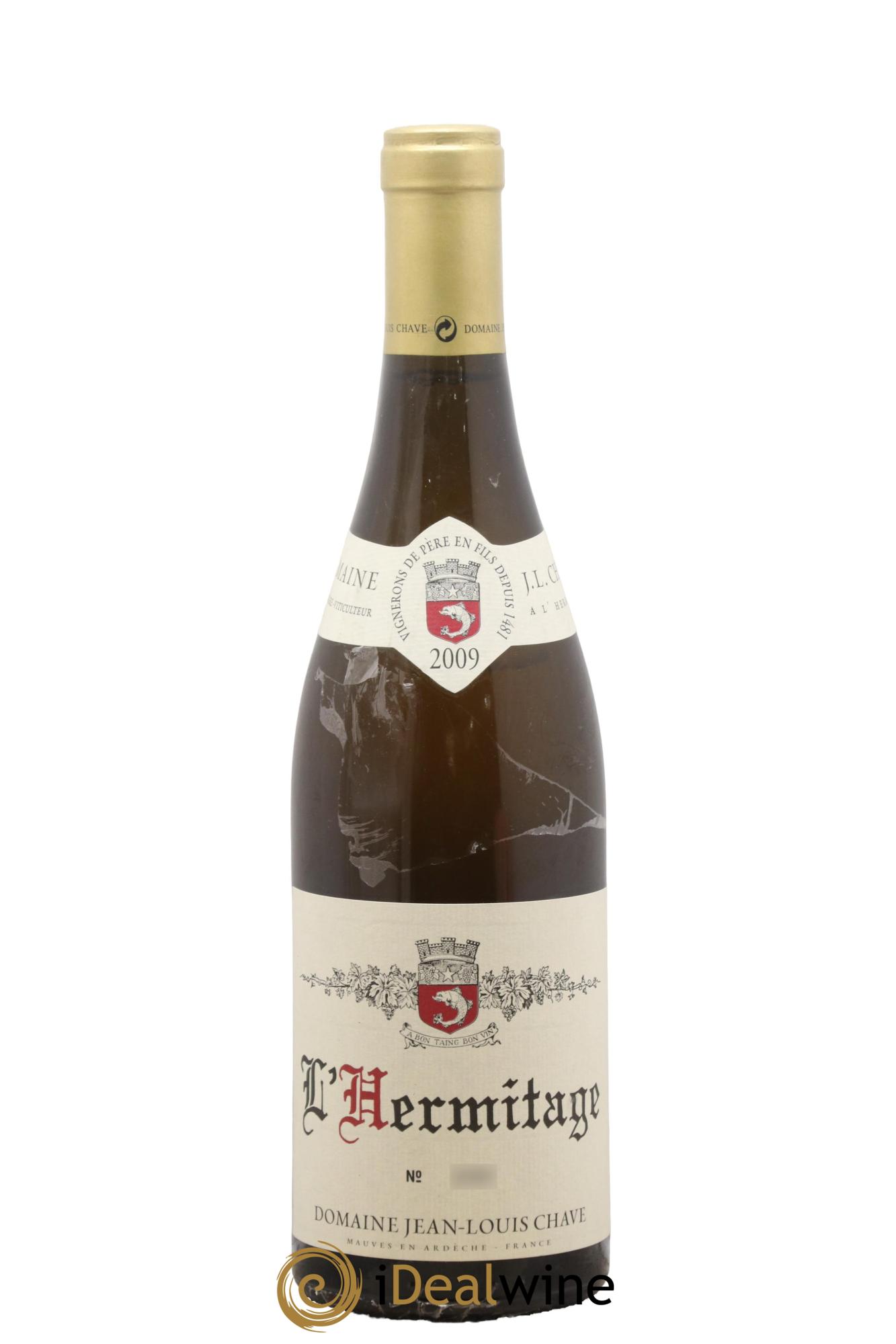 Hermitage Jean-Louis Chave 2009 - Lot de 1 bouteille - 0