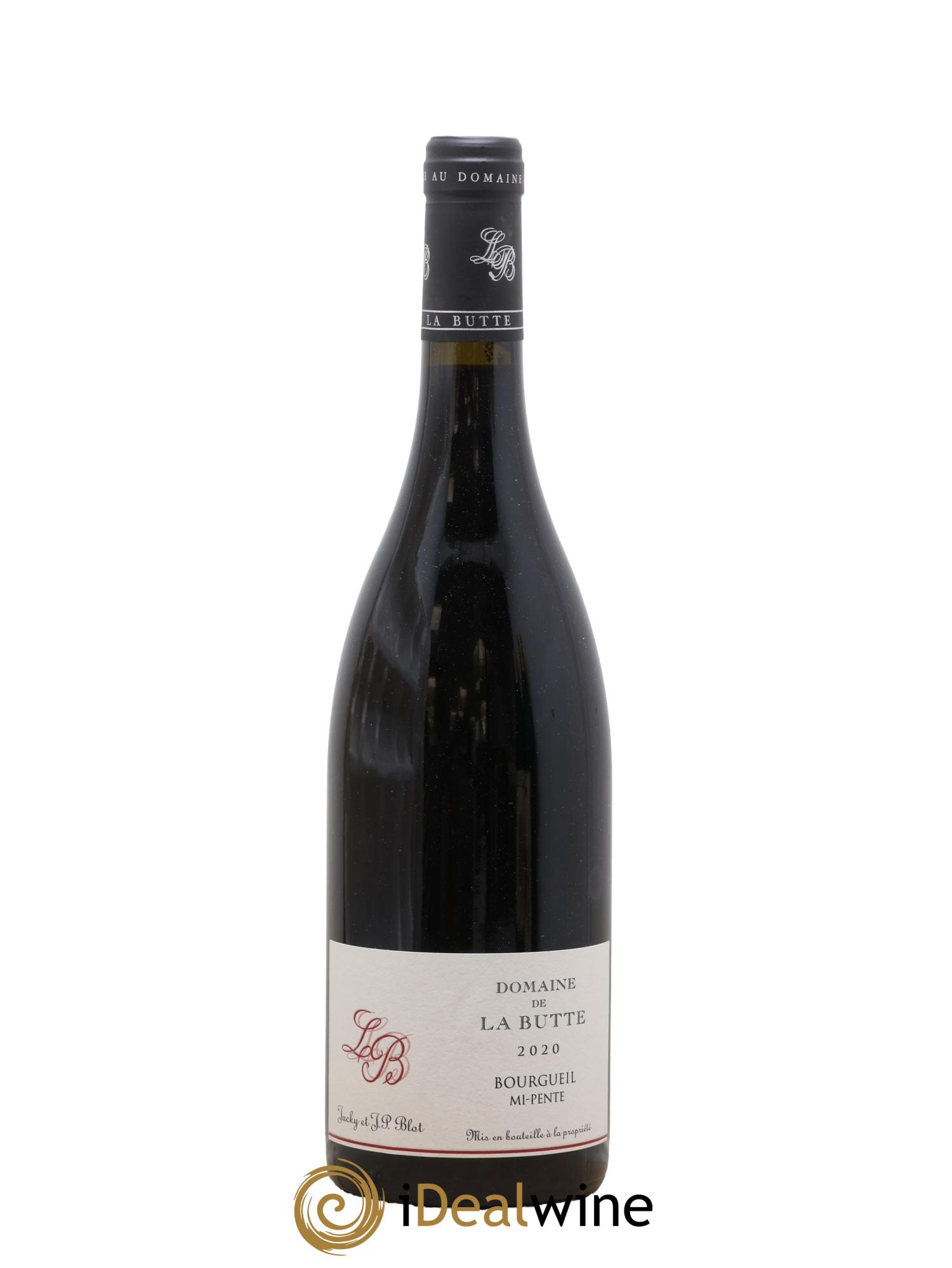 Bourgueil Mi-Pente Domaine de La Butte - Jacky Blot 2020 - Lot de 1 bouteille - 0