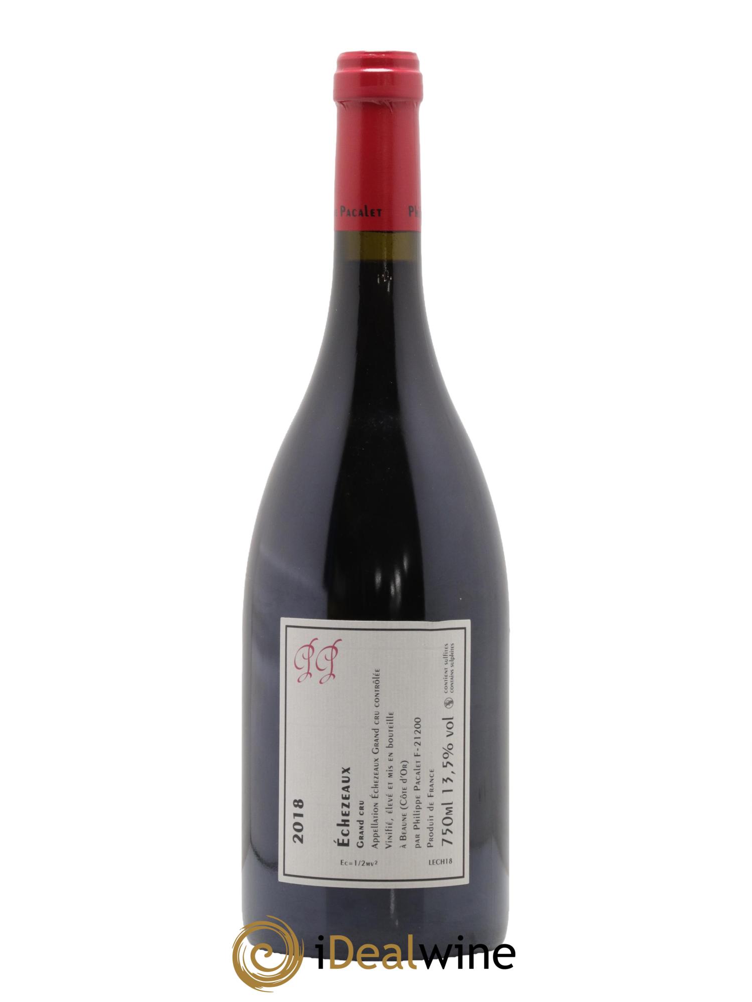 Echezeaux Grand Cru Philippe Pacalet 2018 - Lot de 1 bouteille - 1