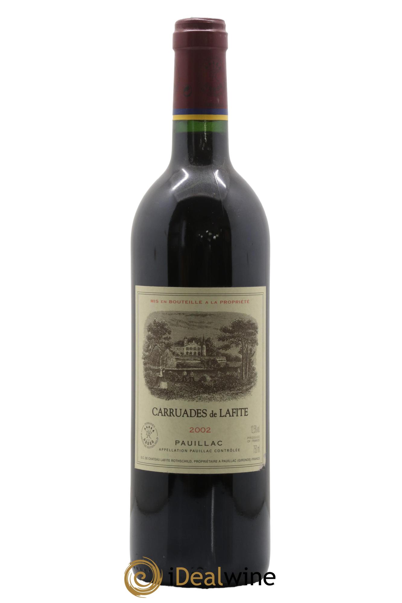 Carruades de Lafite Rothschild Second Vin 2002 - Lot of 1 bottle - 0