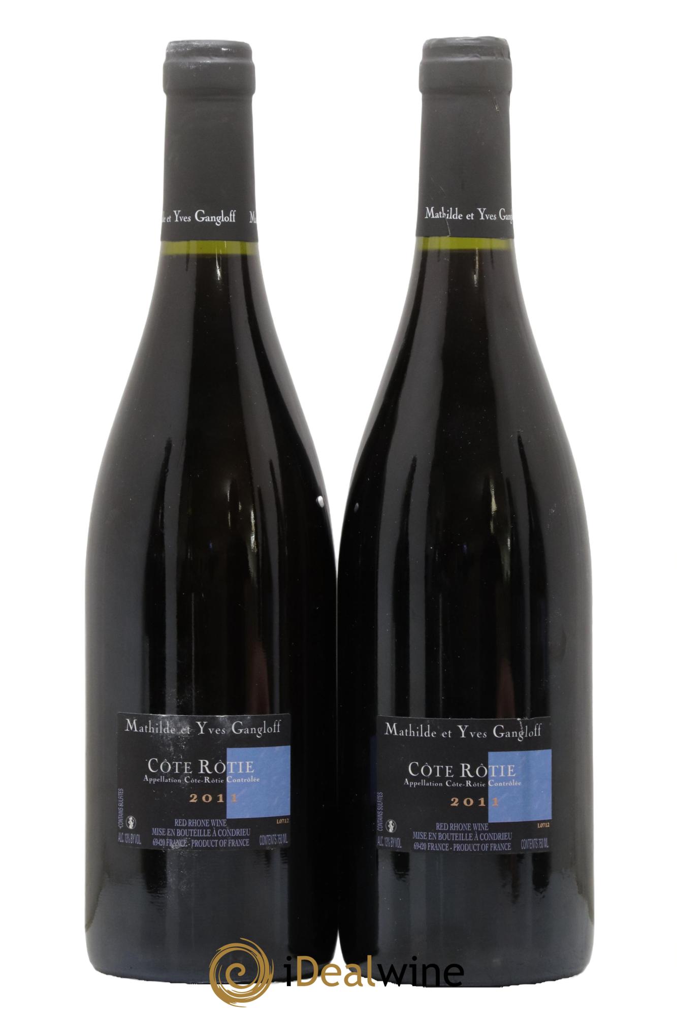 Côte-Rôtie La Barbarine Gangloff (Domaine) 2011 - Lot de 2 bouteilles - 1
