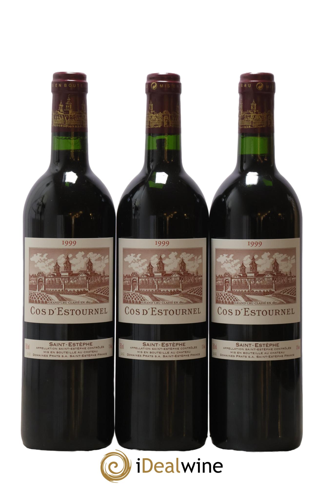 Cos d'Estournel 2ème Grand Cru Classé 1999 - Lot de 12 bouteilles - 1