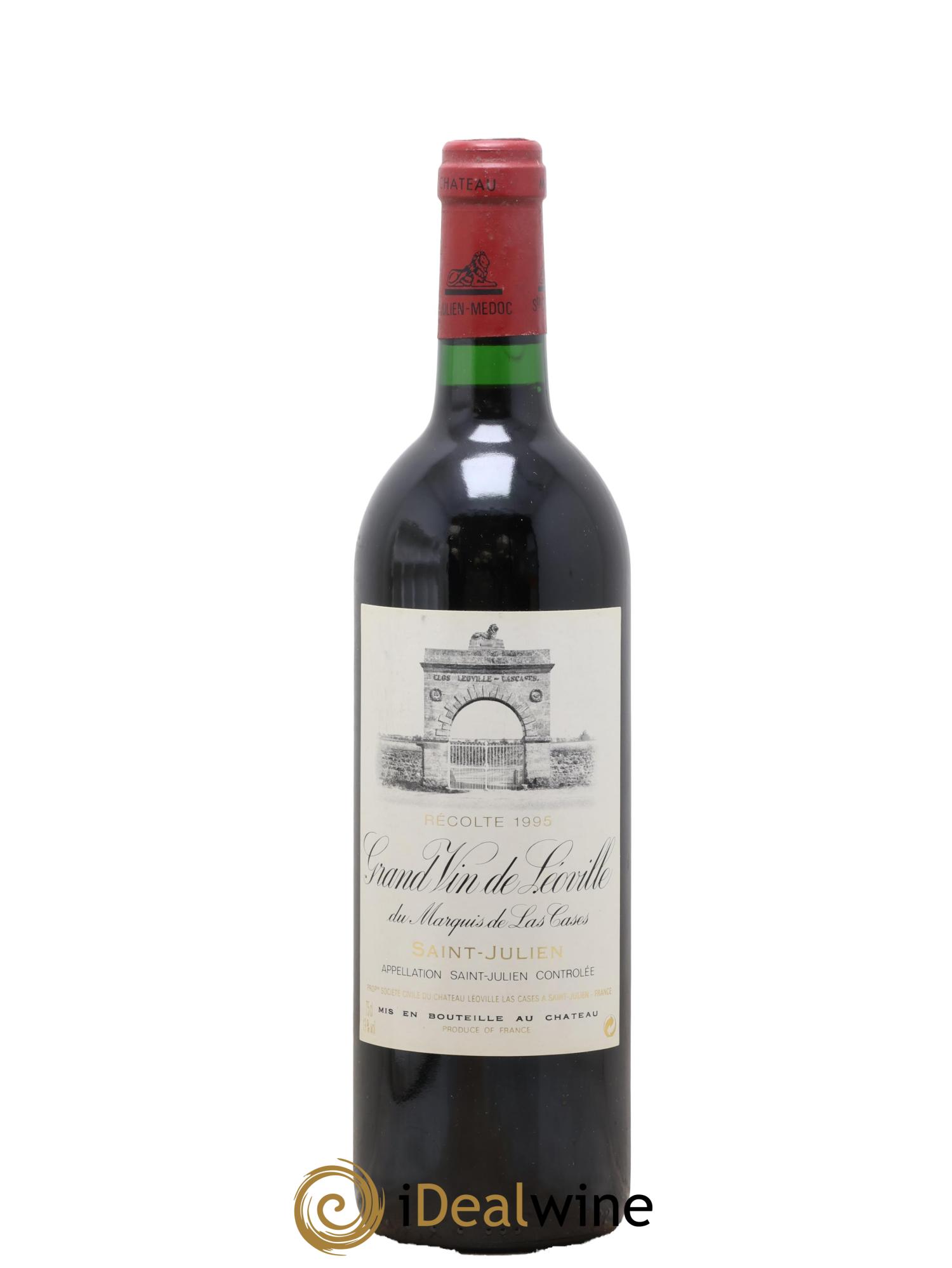 Château Léoville Las Cases 2ème Grand Cru Classé 1995 - Lot de 1 bouteille - 0