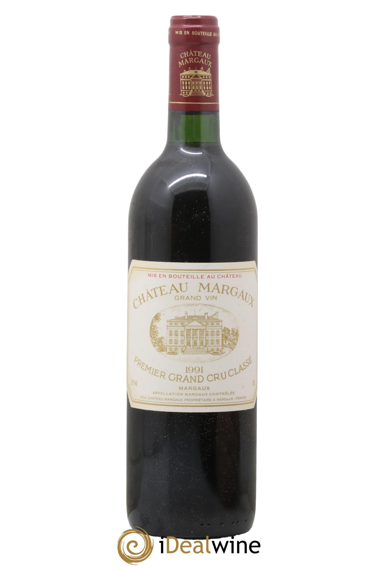 Château Margaux 1er Grand Cru Classé 1991 - Posten von 1 Flasche - 0