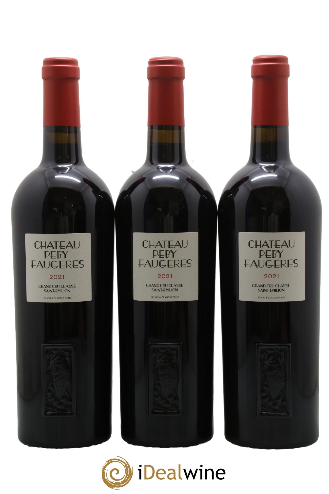 Château Péby Faugères Grand Cru Classé 2021 - Posten von 3 Flaschen - 0