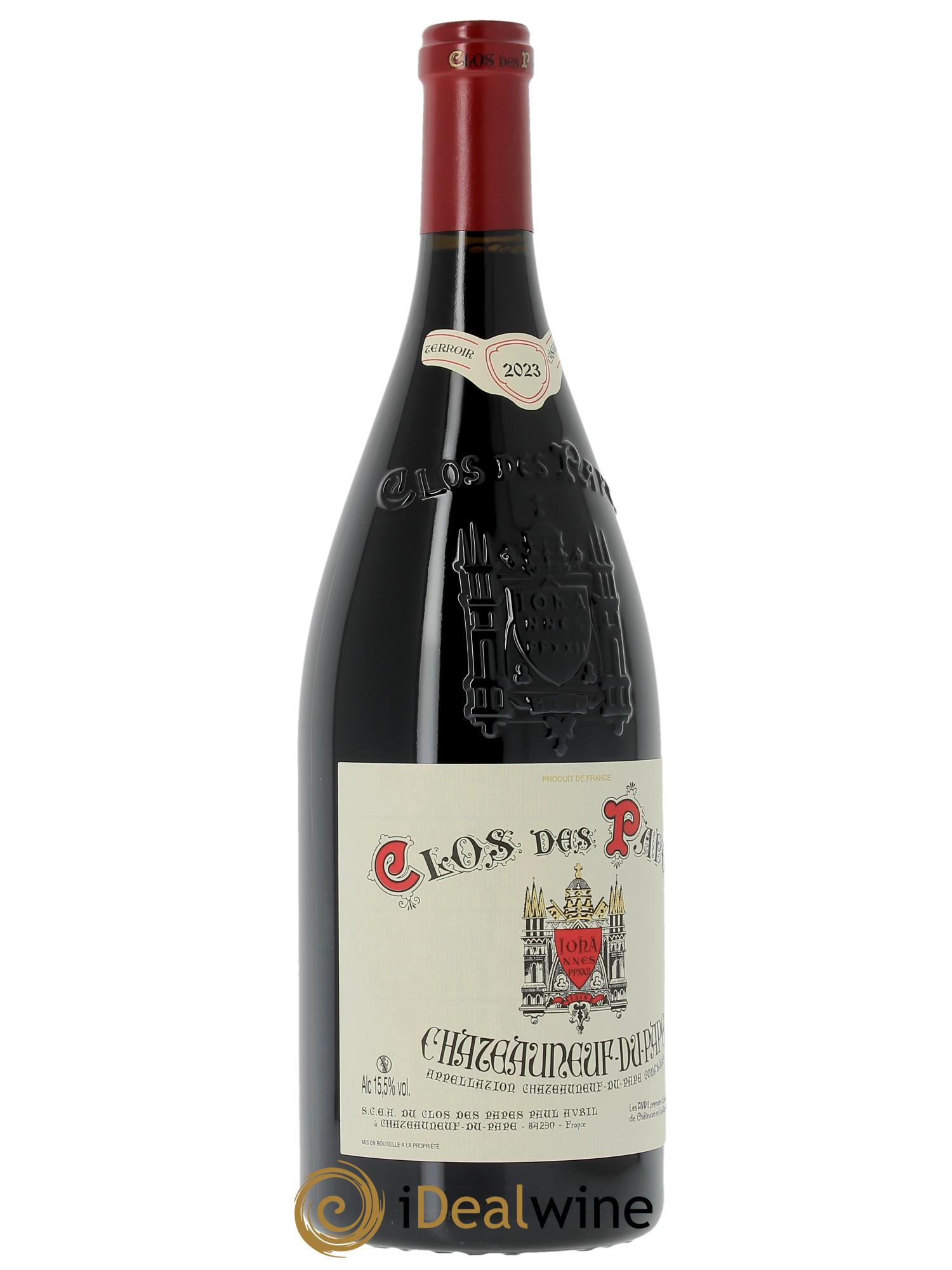 Châteauneuf-du-Pape Clos des Papes - Paul Avril  2023 - Lot de 1 magnum - 2
