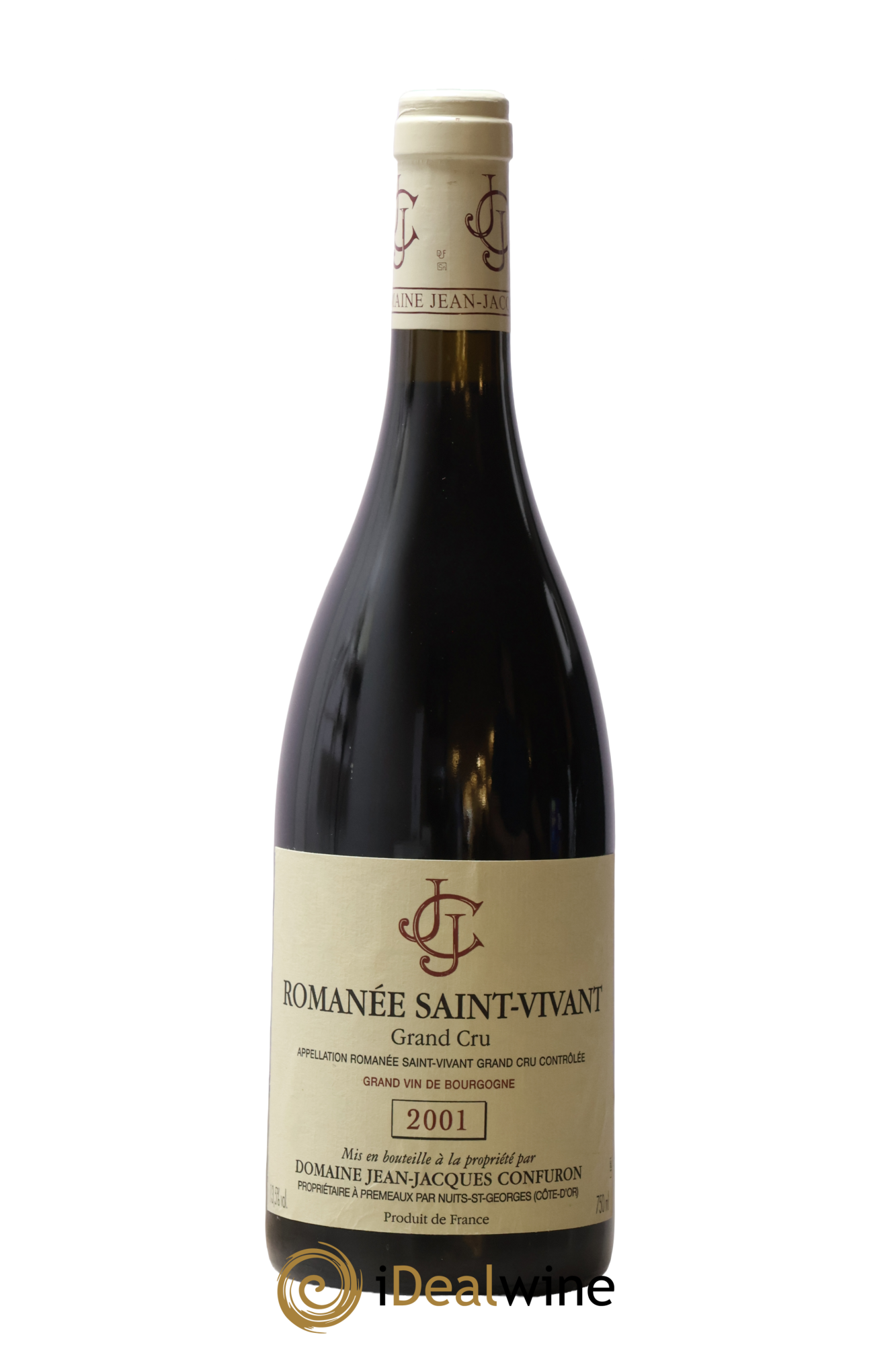 Romanée-Saint-Vivant Grand Cru Jean-Jacques Confuron 2001 - Posten von 1 Flasche - 0