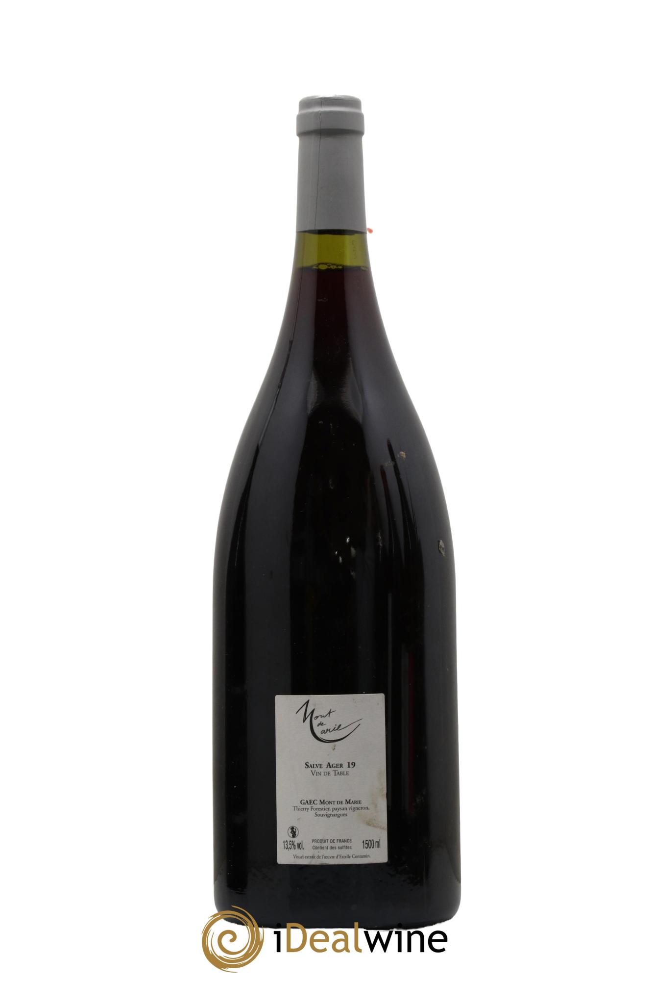 Vin de France Salve Ager Thierry Forestier 2019 - Lot de 1 magnum - 1