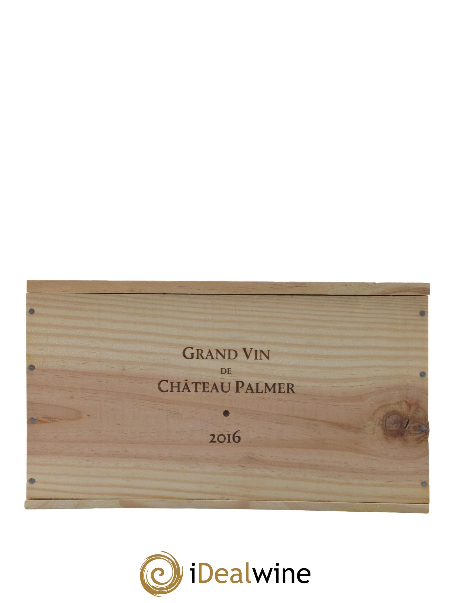 Château Palmer 3ème Grand Cru Classé 2016 - Lot de 6 bouteilles - 6
