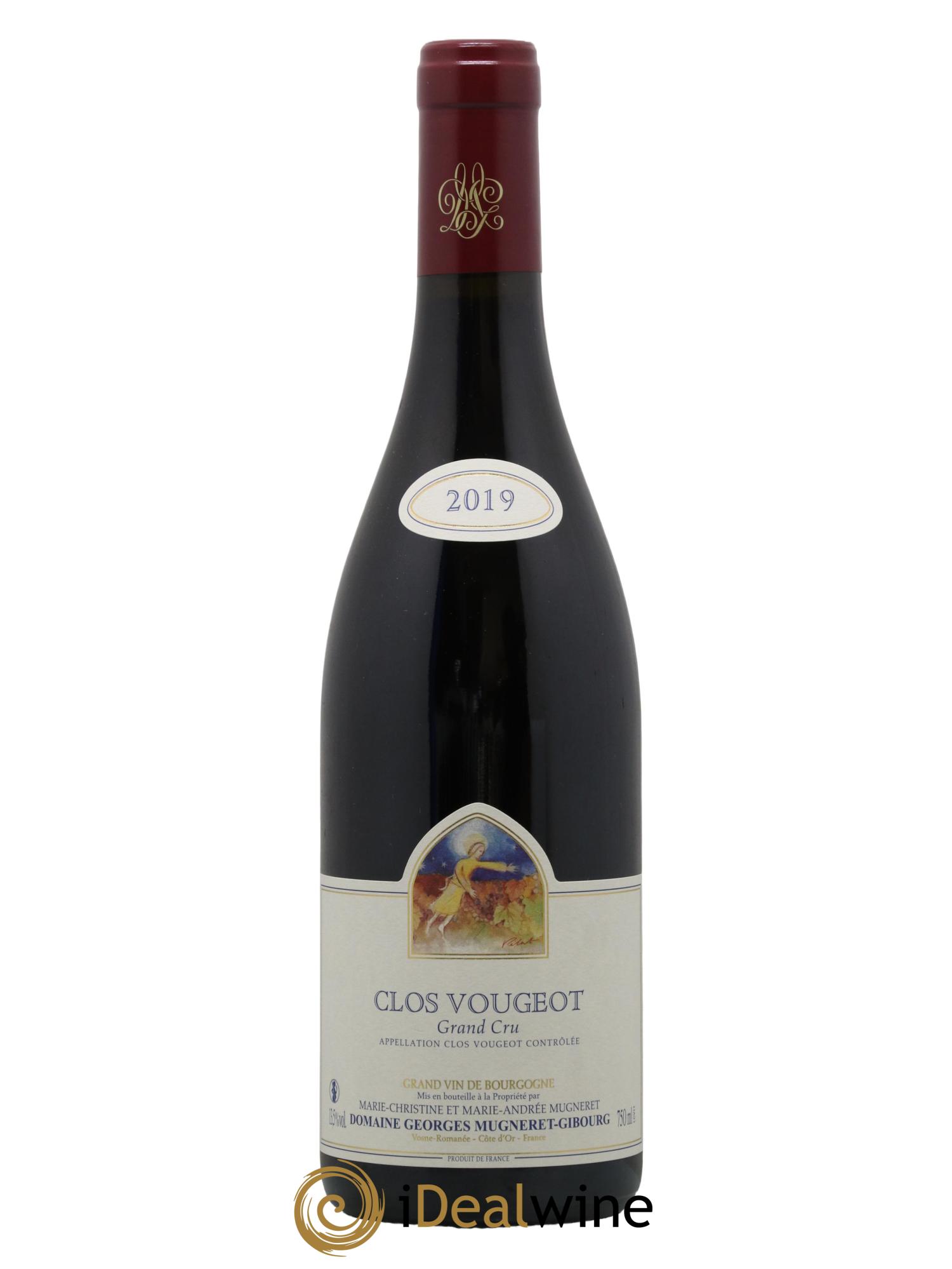 Clos de Vougeot Grand Cru Georges Mugneret-Gibourg (Domaine) 2019 - Lot de 1 bouteille - 0