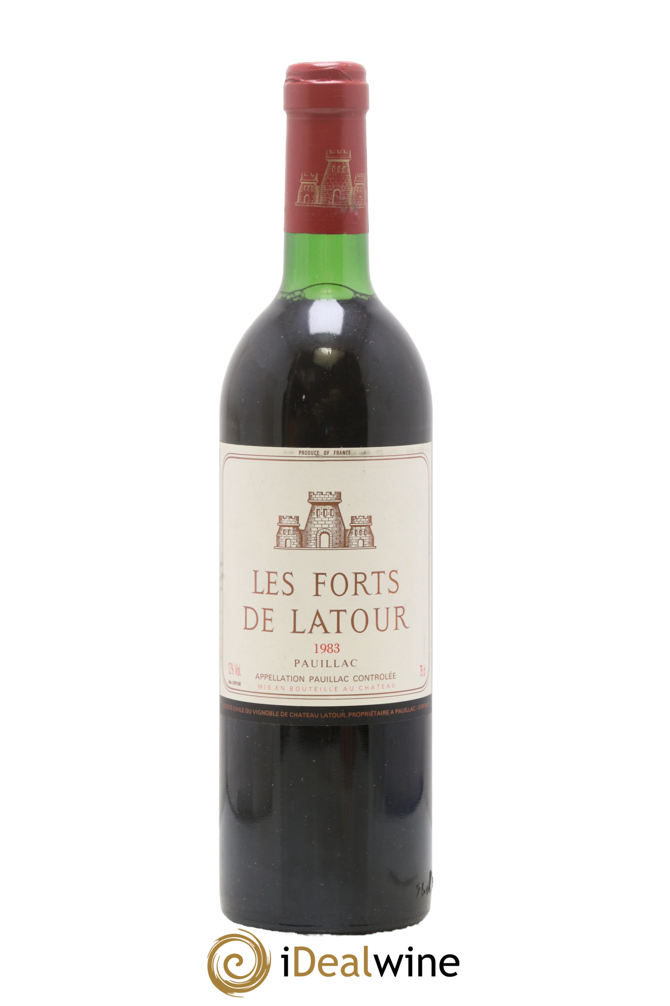 Les Forts de Latour Second Vin 1983 - Lot of 1 bottle - 0