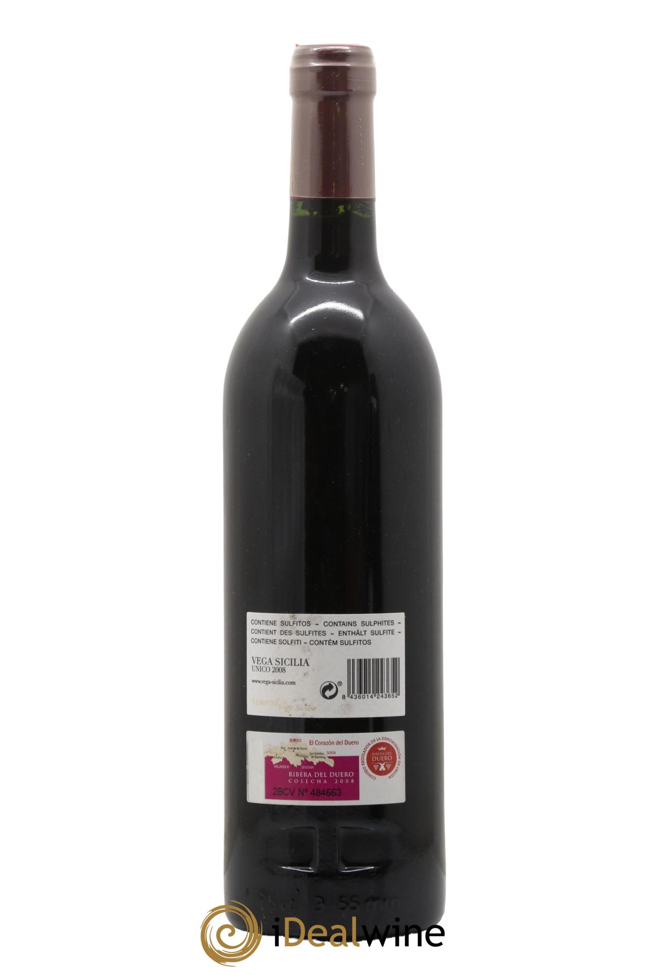 Ribera Del Duero DO Vega Sicilia Unico Famille Alvarez 2008 - Lotto di 1 bottiglia - 1