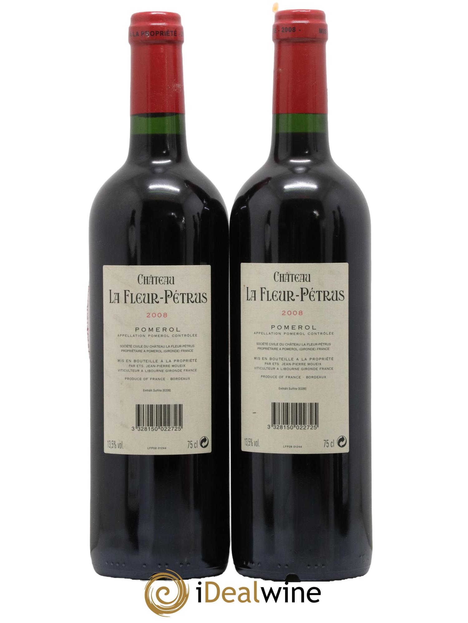Château la Fleur Petrus 2008 - Lot de 2 bouteilles - 1