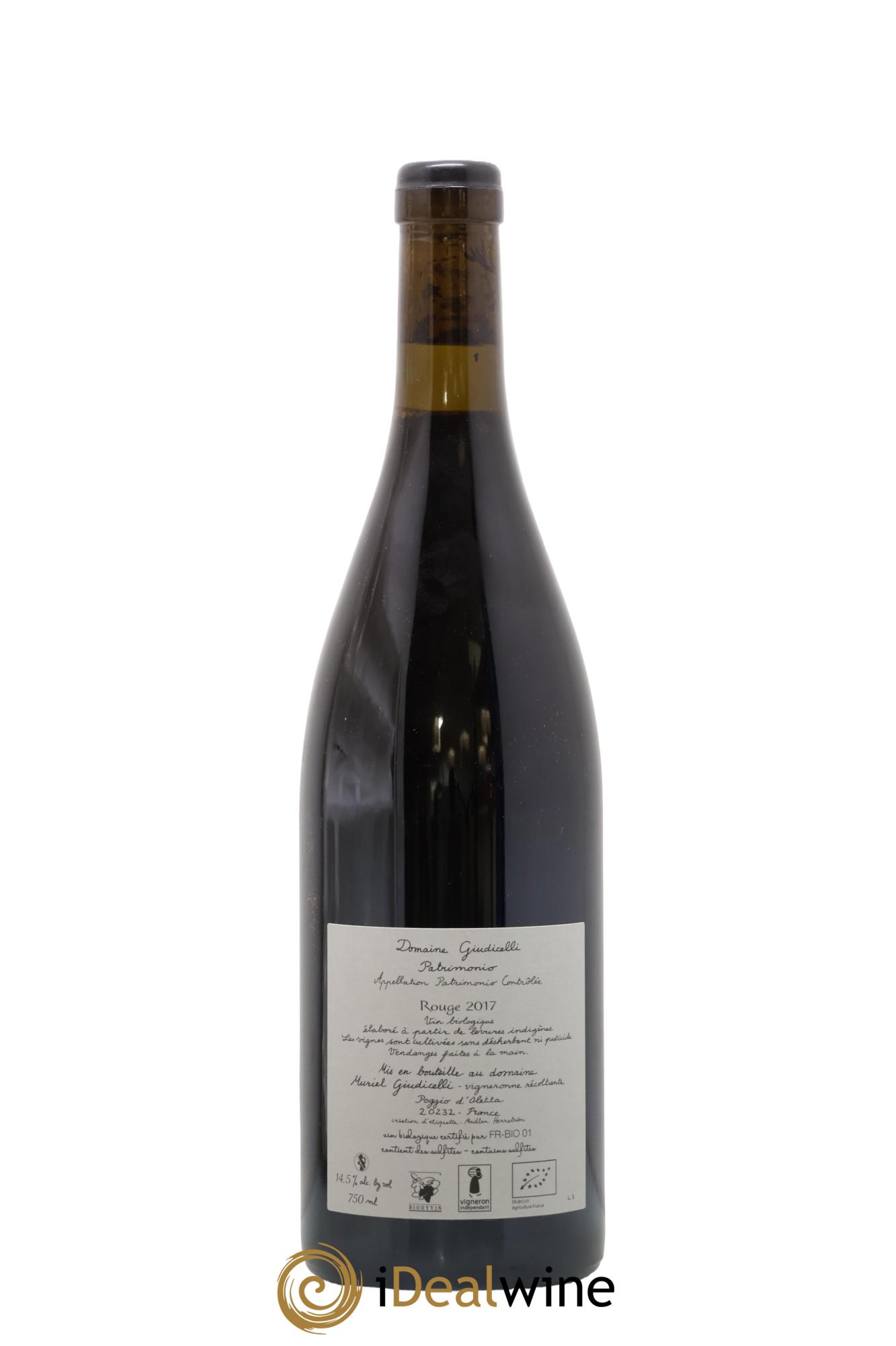 Patrimonio Domaine Giudicelli 2017 - Lot de 1 bouteille - 1