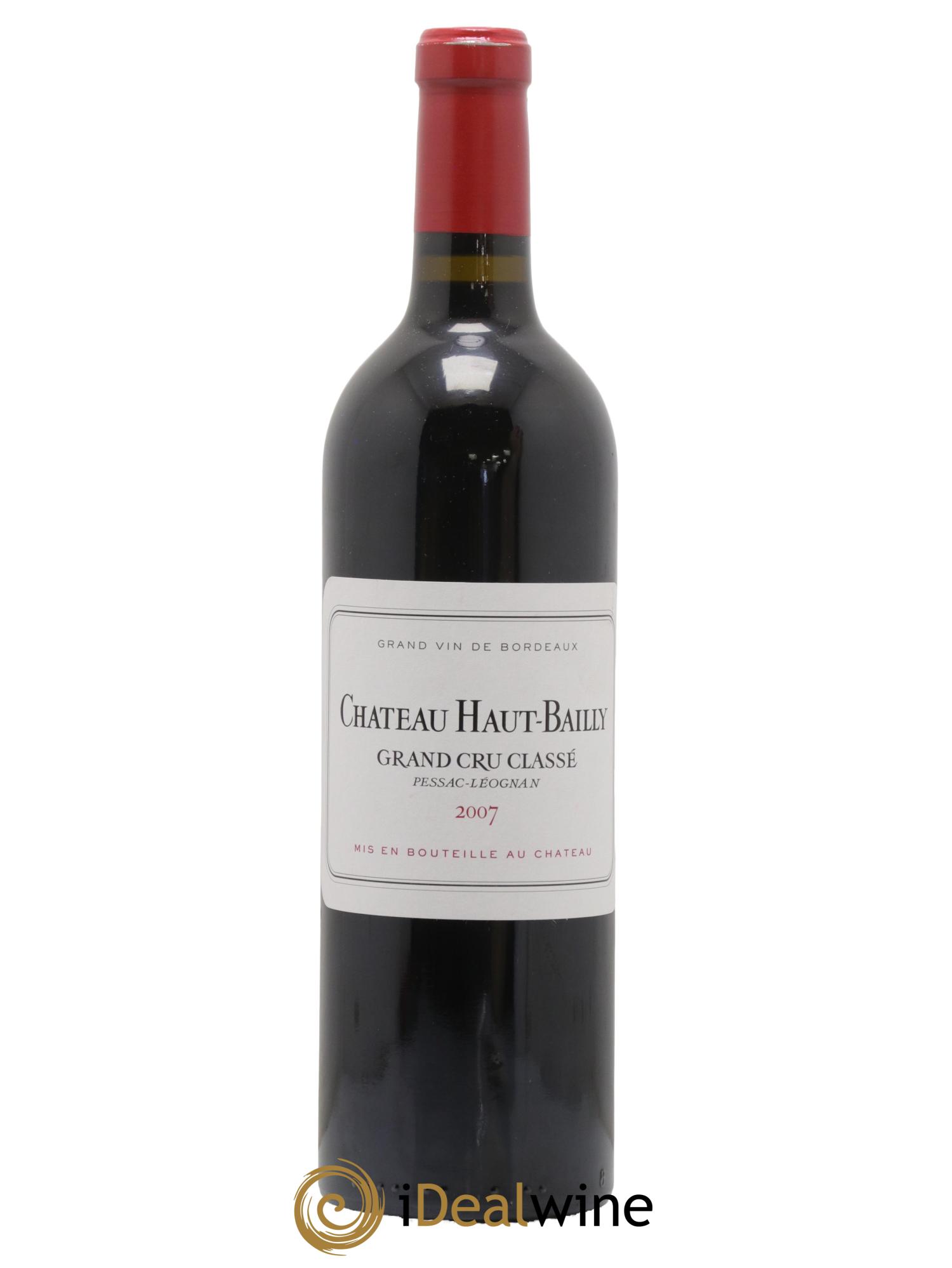 Château Haut-Bailly Cru Classé de Graves 2007 - Lot de 1 bouteille - 0