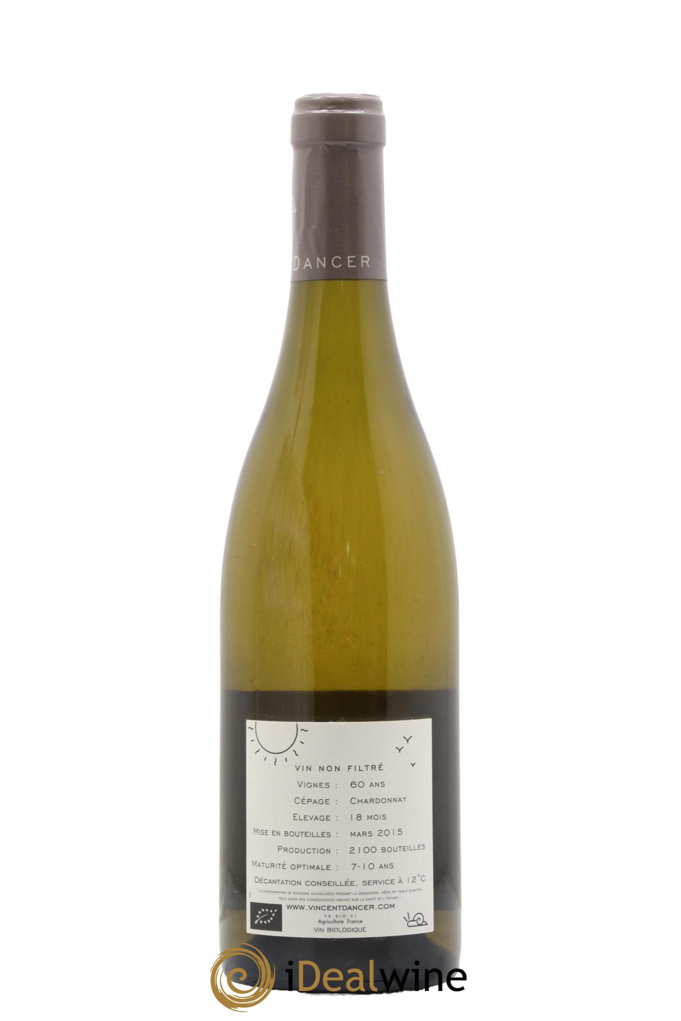 Chassagne-Montrachet 1er Cru (Morgeot) Tête du Clos Vincent Dancer 2013 - Lot de 1 bouteille - 1