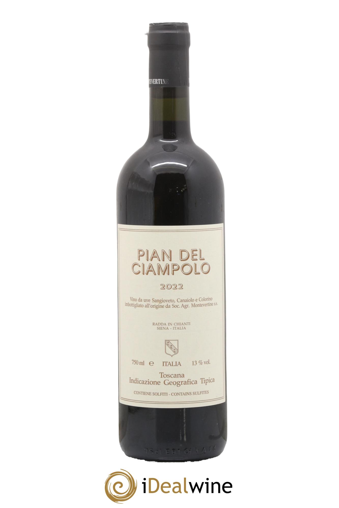 Toscana IGT Pian del Ciampolo Montevertine Famille Manetti 2022 - Lot de 1 bouteille - 0