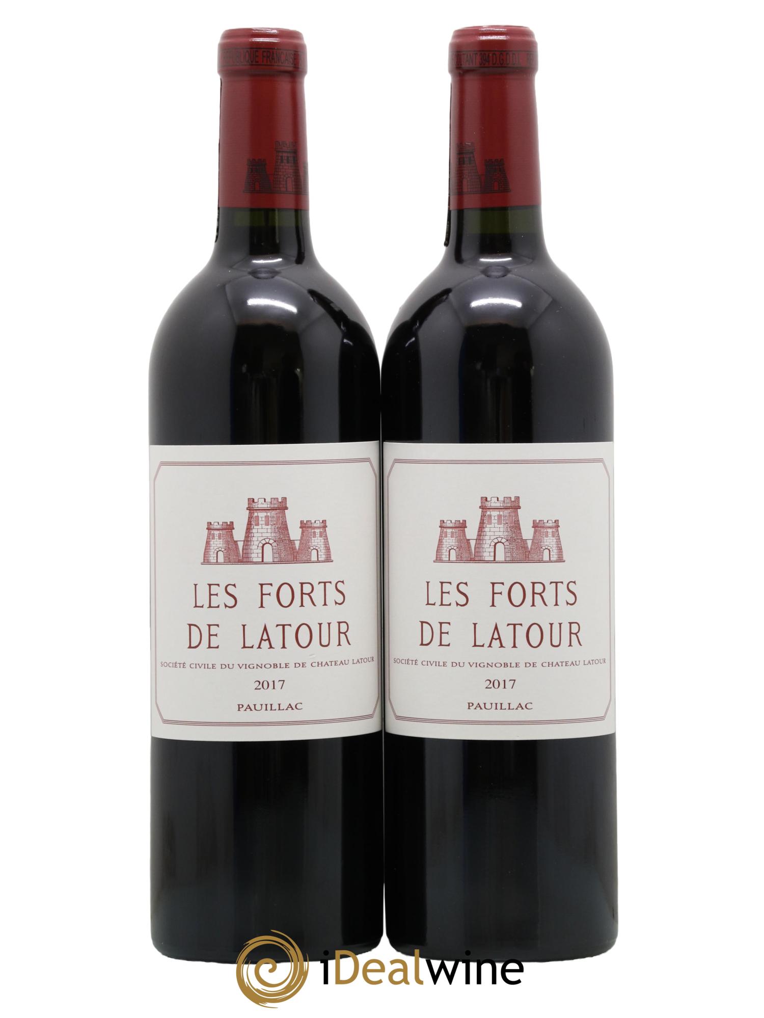 Les Forts de Latour Second Vin 2017 - Lot de 2 bouteilles - 0