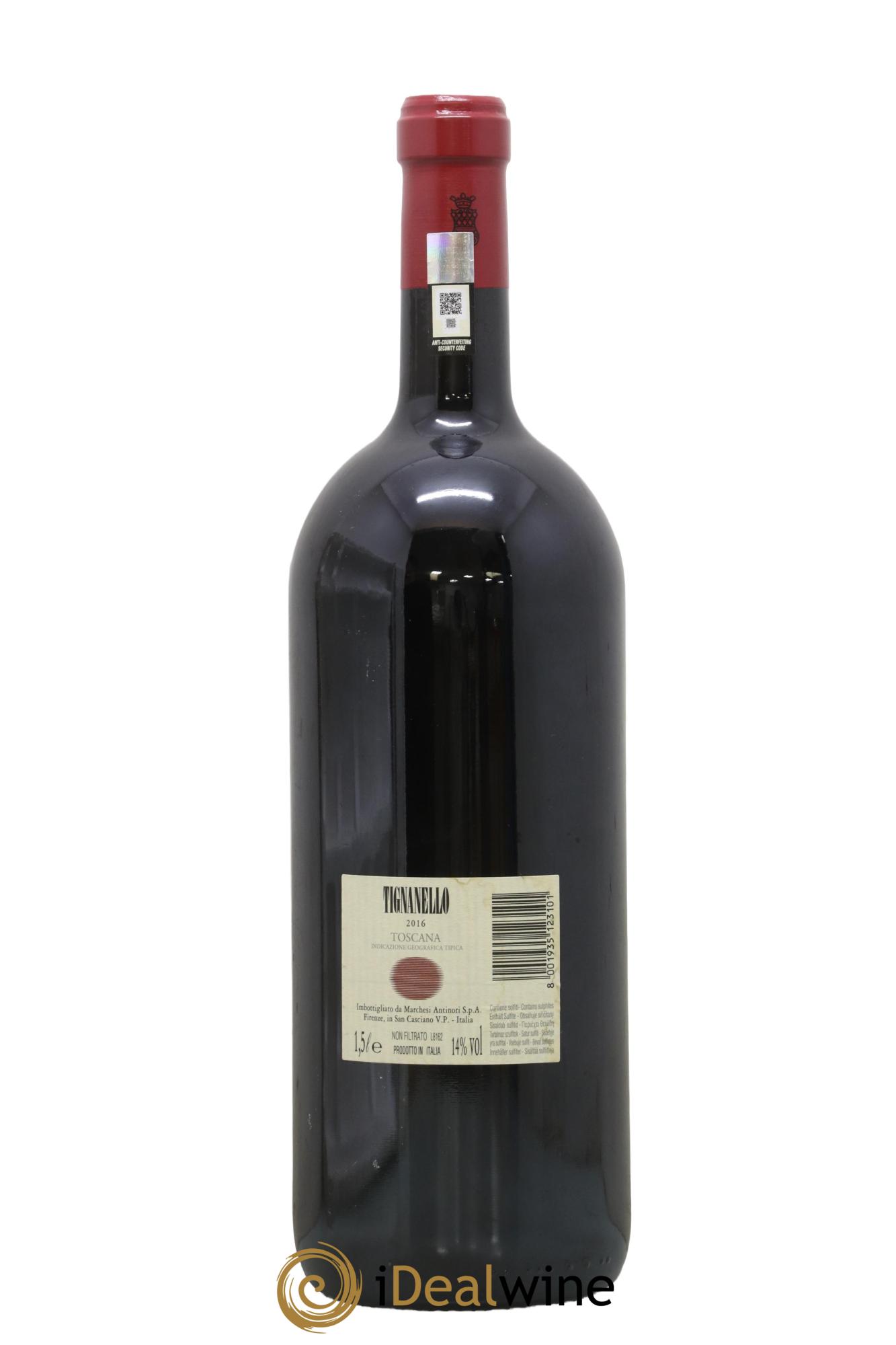 Toscana IGT Tignanello Tenuta Tignanello - Marchesi Antinori 2016 - Lotto di 1 magnum - 1