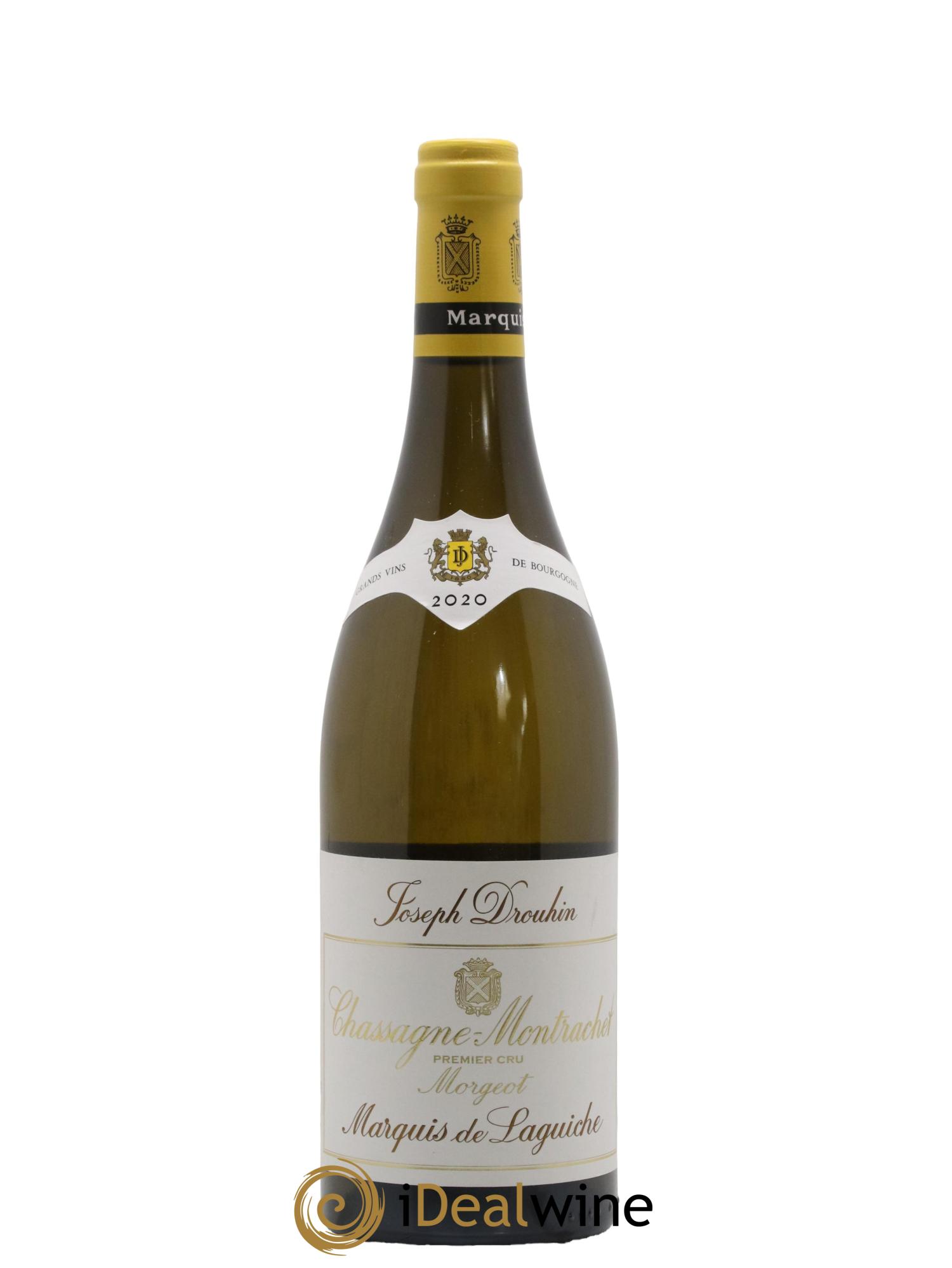 Chassagne-Montrachet 1er Cru Morgeot - Marquis de Laguiche Joseph Drouhin 2020 - Lot de 1 bouteille - 0