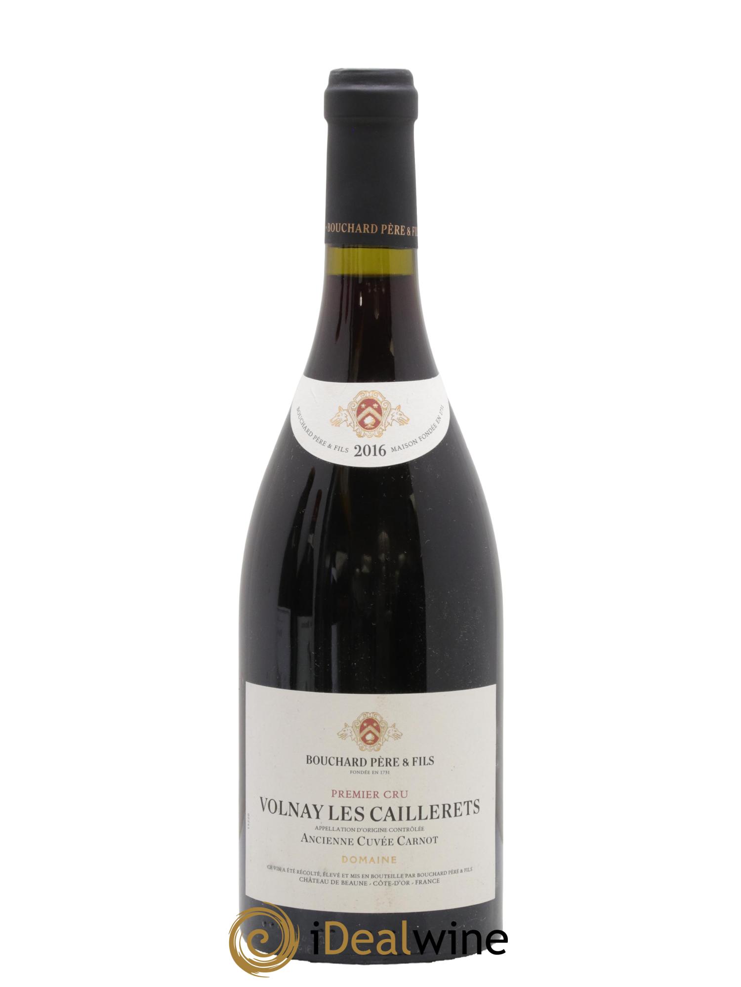 Volnay 1er Cru Caillerets - Ancienne Cuvée Carnot Bouchard Père & Fils 2016 - Lot of 1 bottle - 0